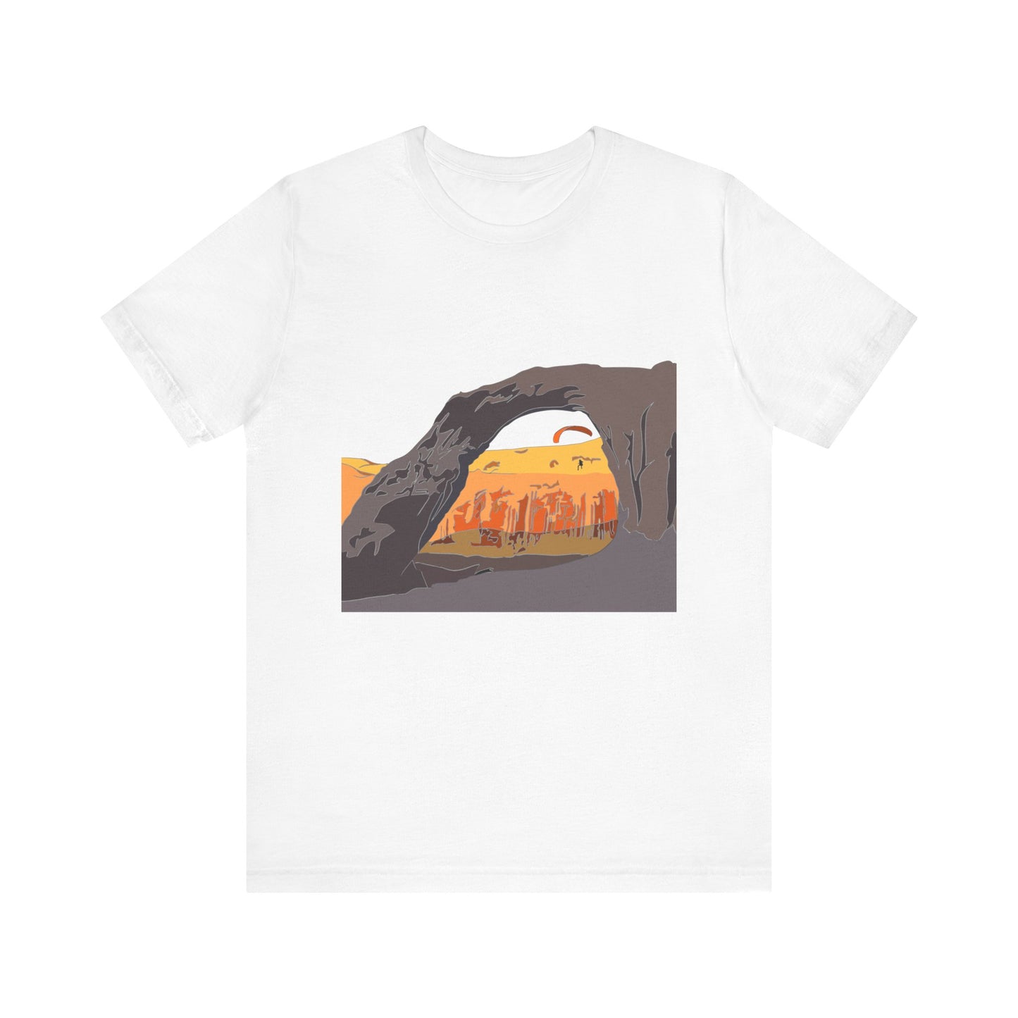 Corona Arch, Moab, Utah - Unisex Jersey Short Sleeve Tee