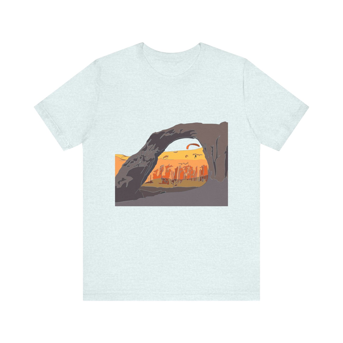 Corona Arch, Moab, Utah - Unisex Jersey Short Sleeve Tee
