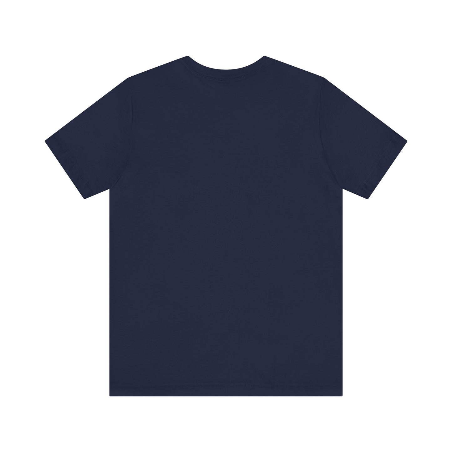 Short Sleeve Tee - Celestial Paragliding Under Crescent Moon and Starry Skies Design