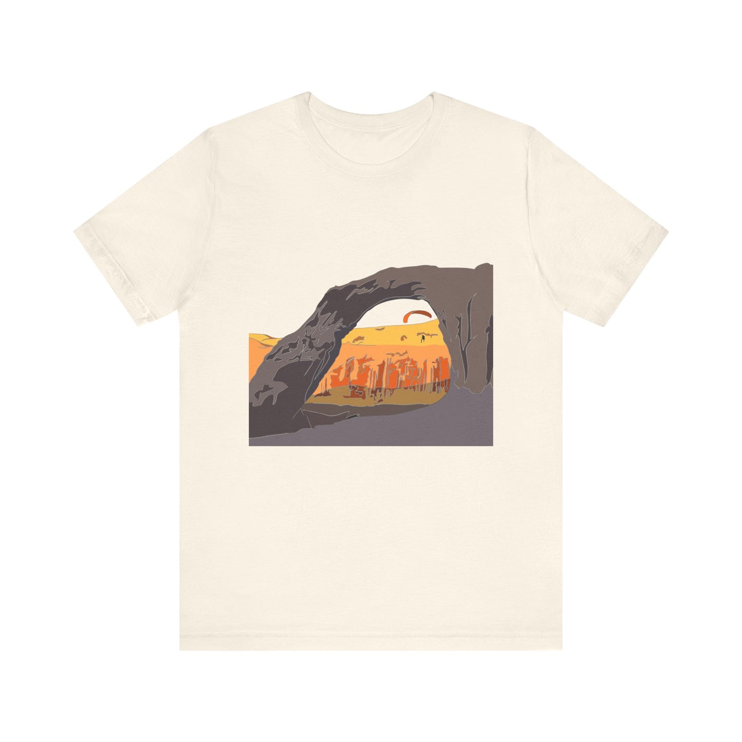 Corona Arch, Moab, Utah - Unisex Jersey Short Sleeve Tee