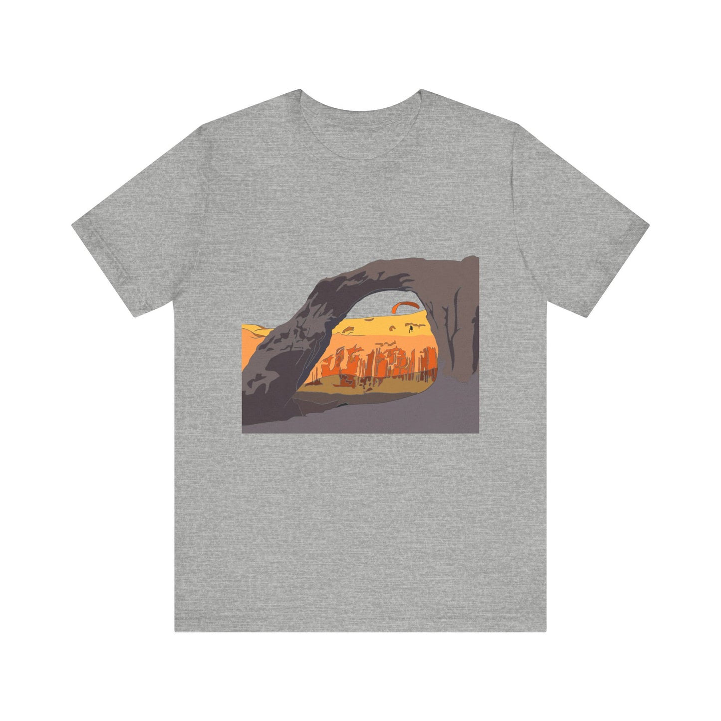 Corona Arch, Moab, Utah - Unisex Jersey Short Sleeve Tee