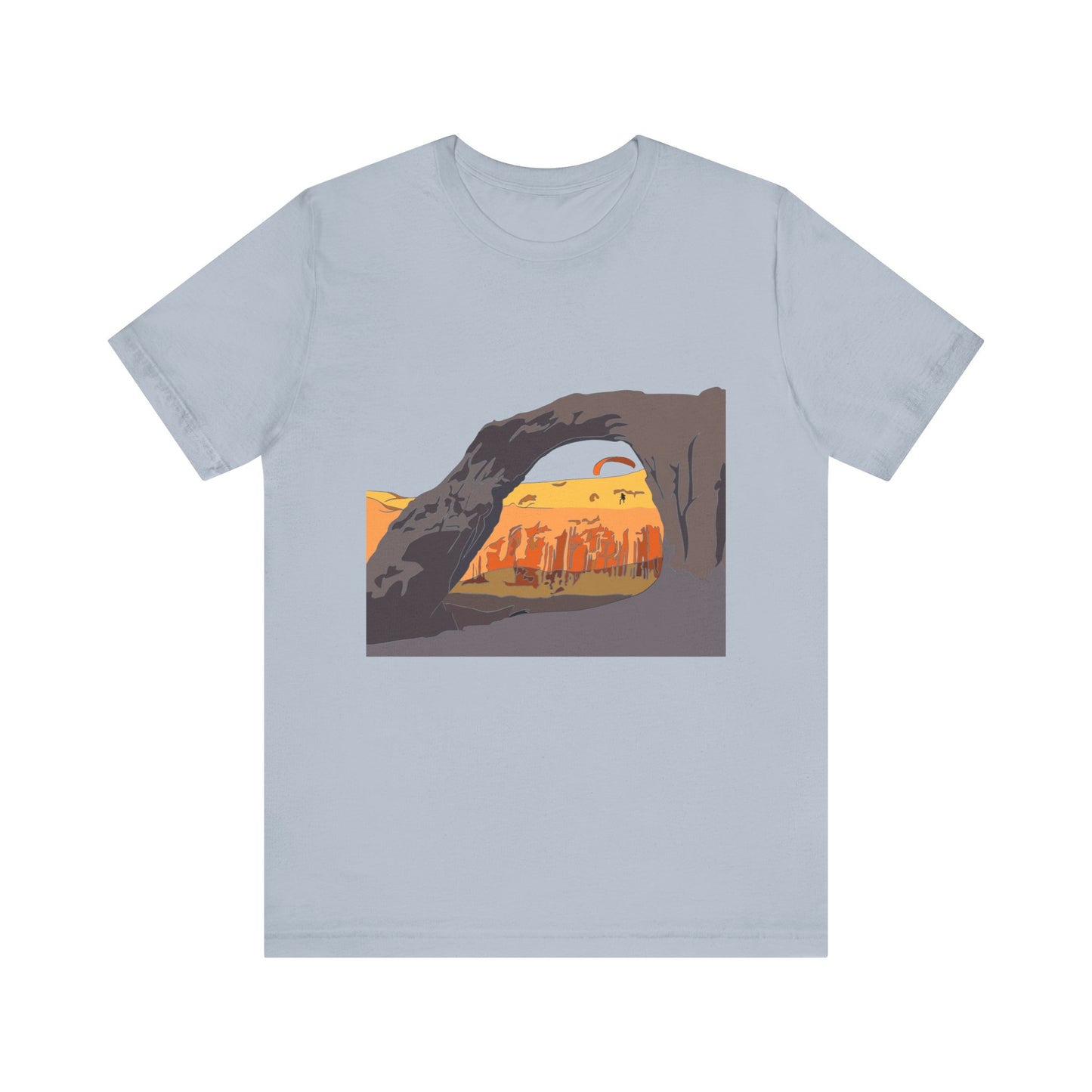 Corona Arch, Moab, Utah - Unisex Jersey Short Sleeve Tee