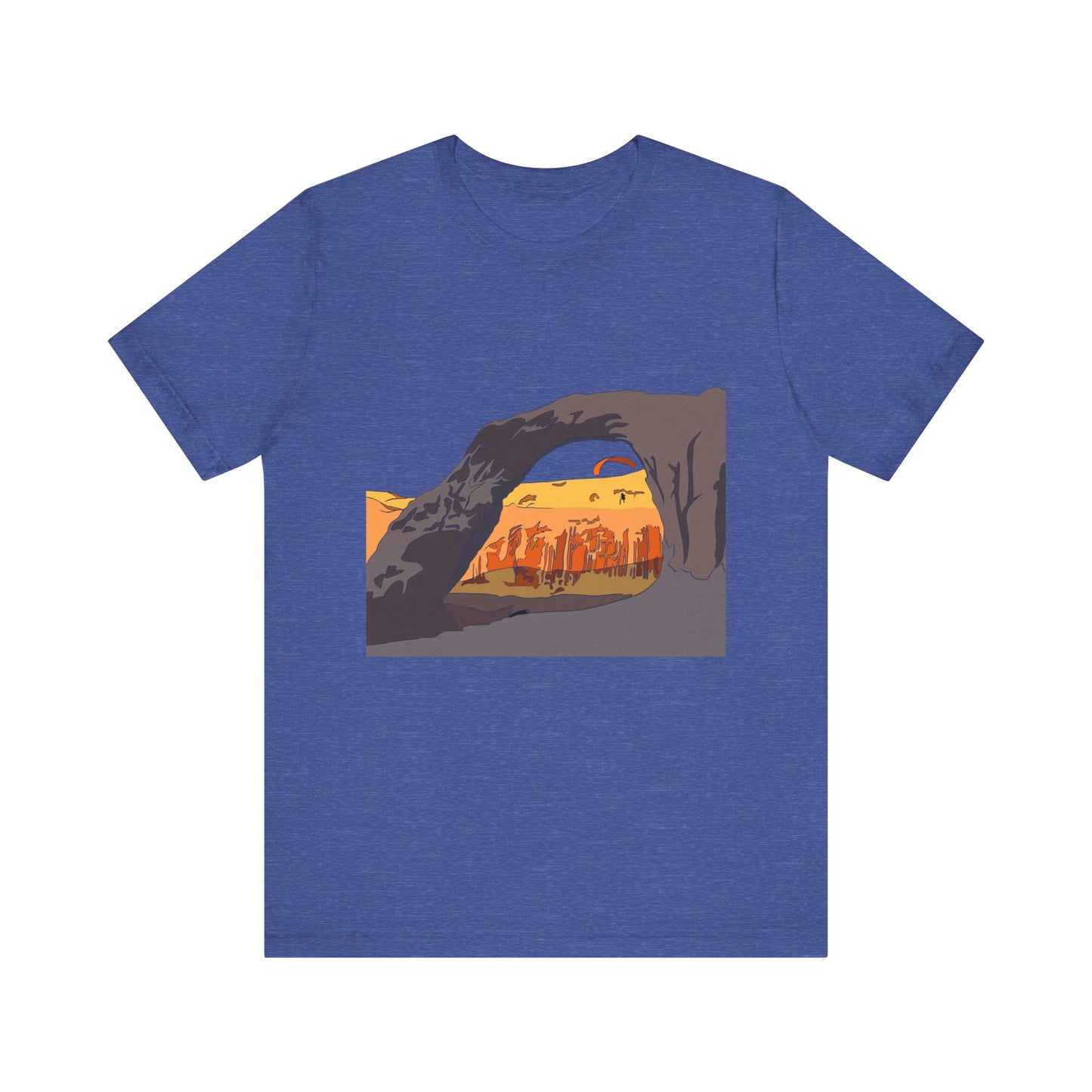Corona Arch, Moab, Utah - Unisex Jersey Short Sleeve Tee