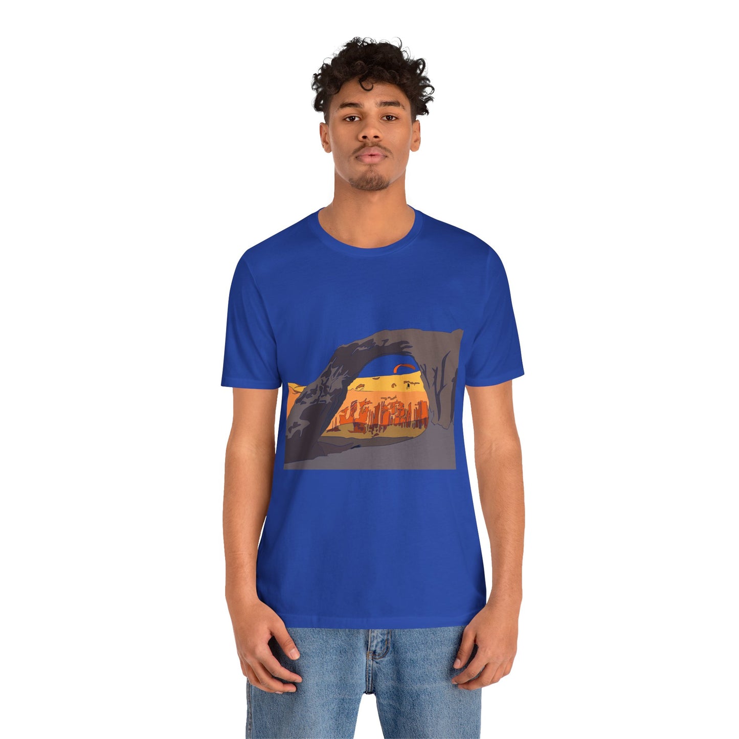 Corona Arch, Moab, Utah - Unisex Jersey Short Sleeve Tee