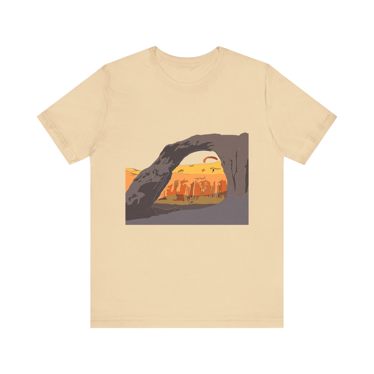 Corona Arch, Moab, Utah - Unisex Jersey Short Sleeve Tee