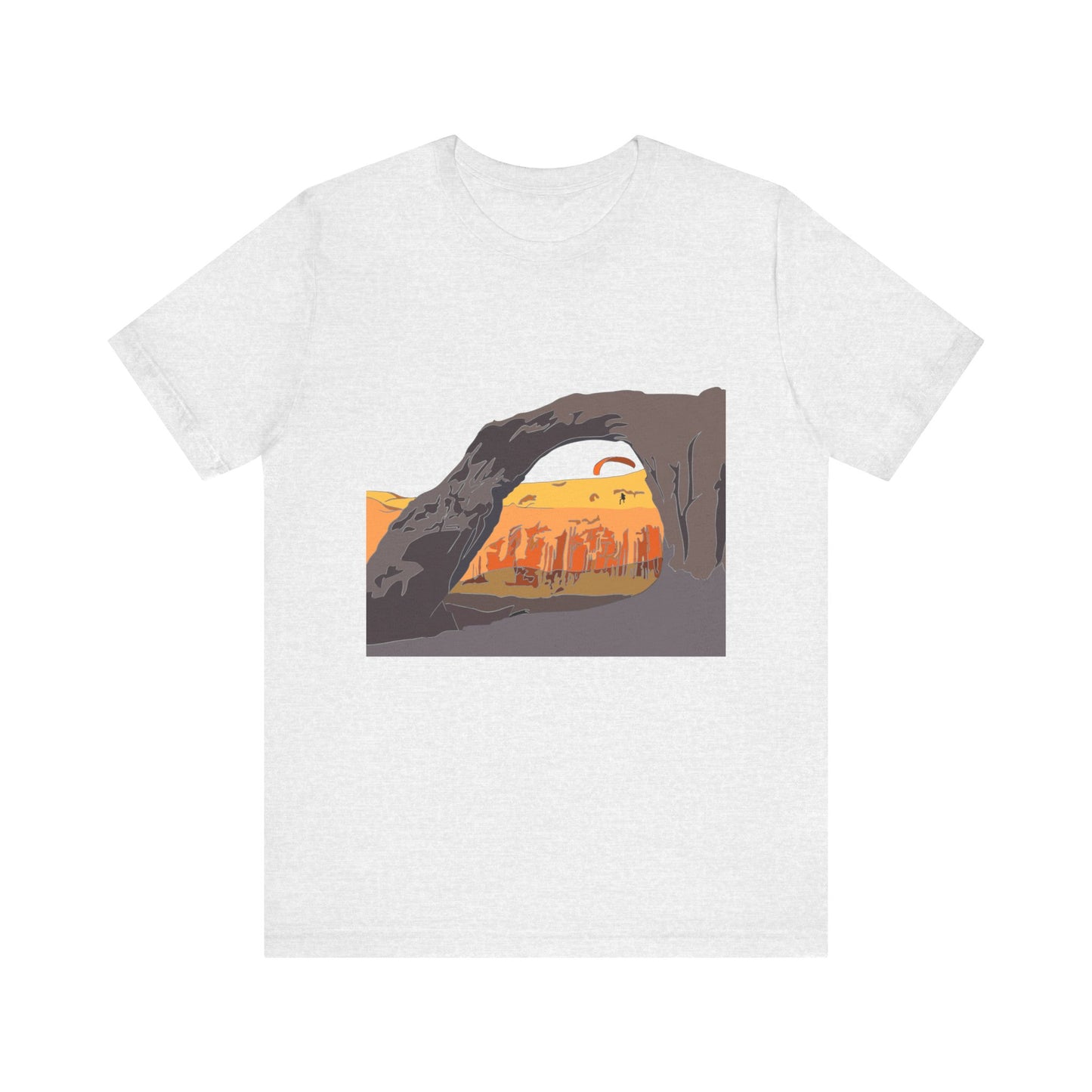 Corona Arch, Moab, Utah - Unisex Jersey Short Sleeve Tee