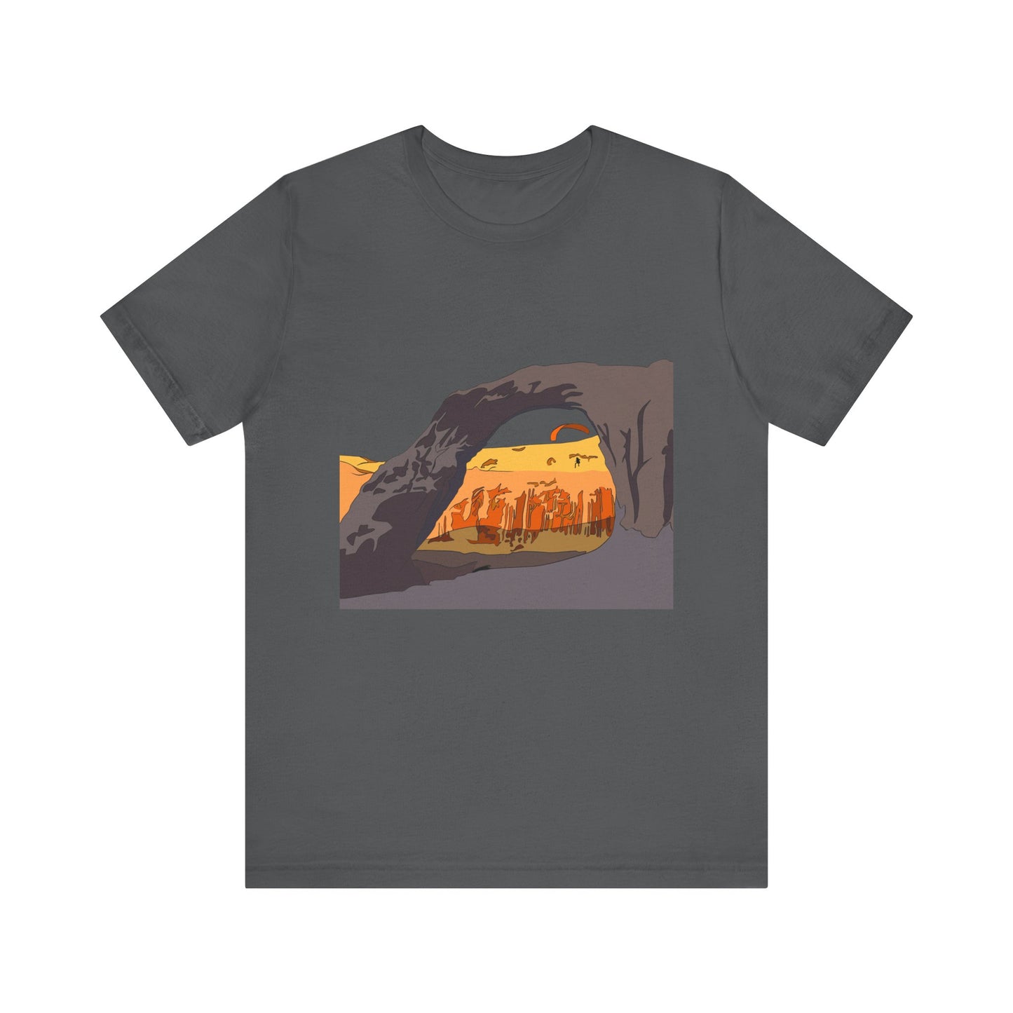 Corona Arch, Moab, Utah - Unisex Jersey Short Sleeve Tee