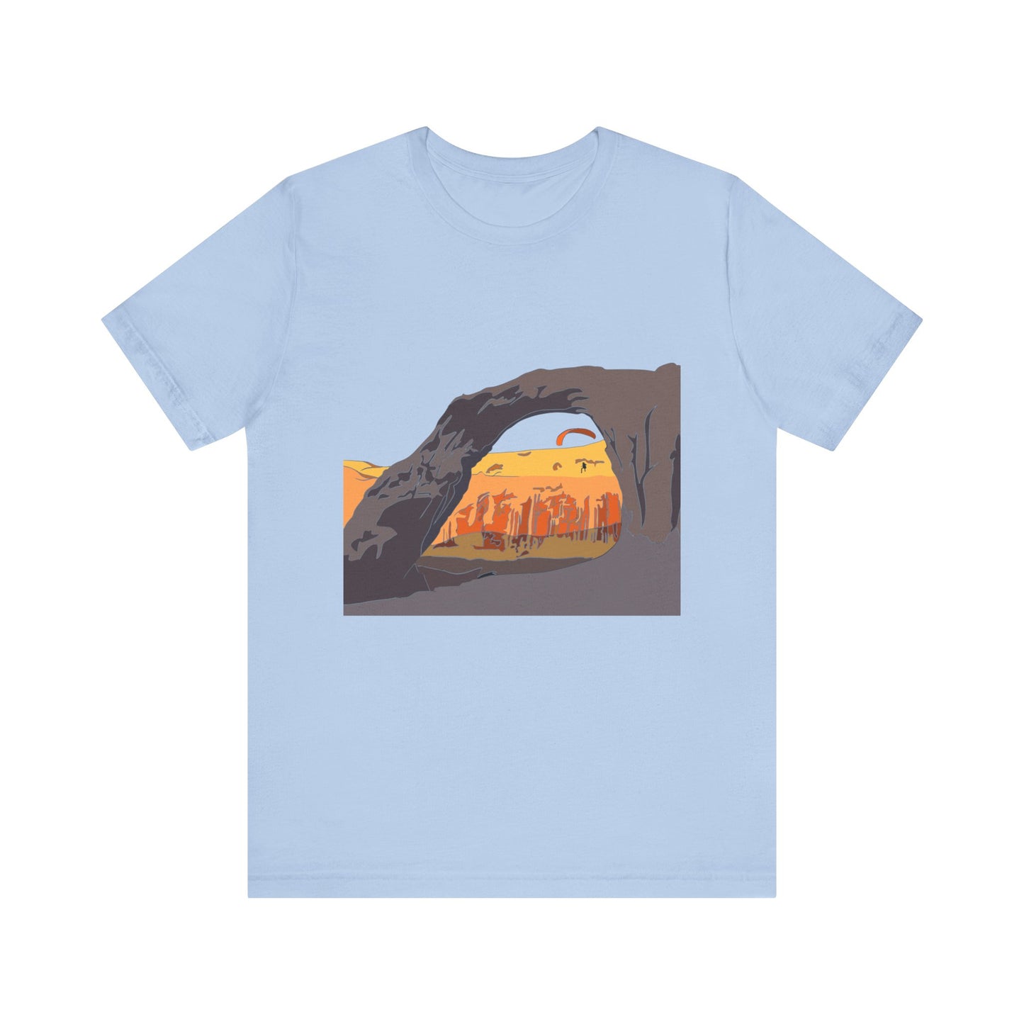 Corona Arch, Moab, Utah - Unisex Jersey Short Sleeve Tee