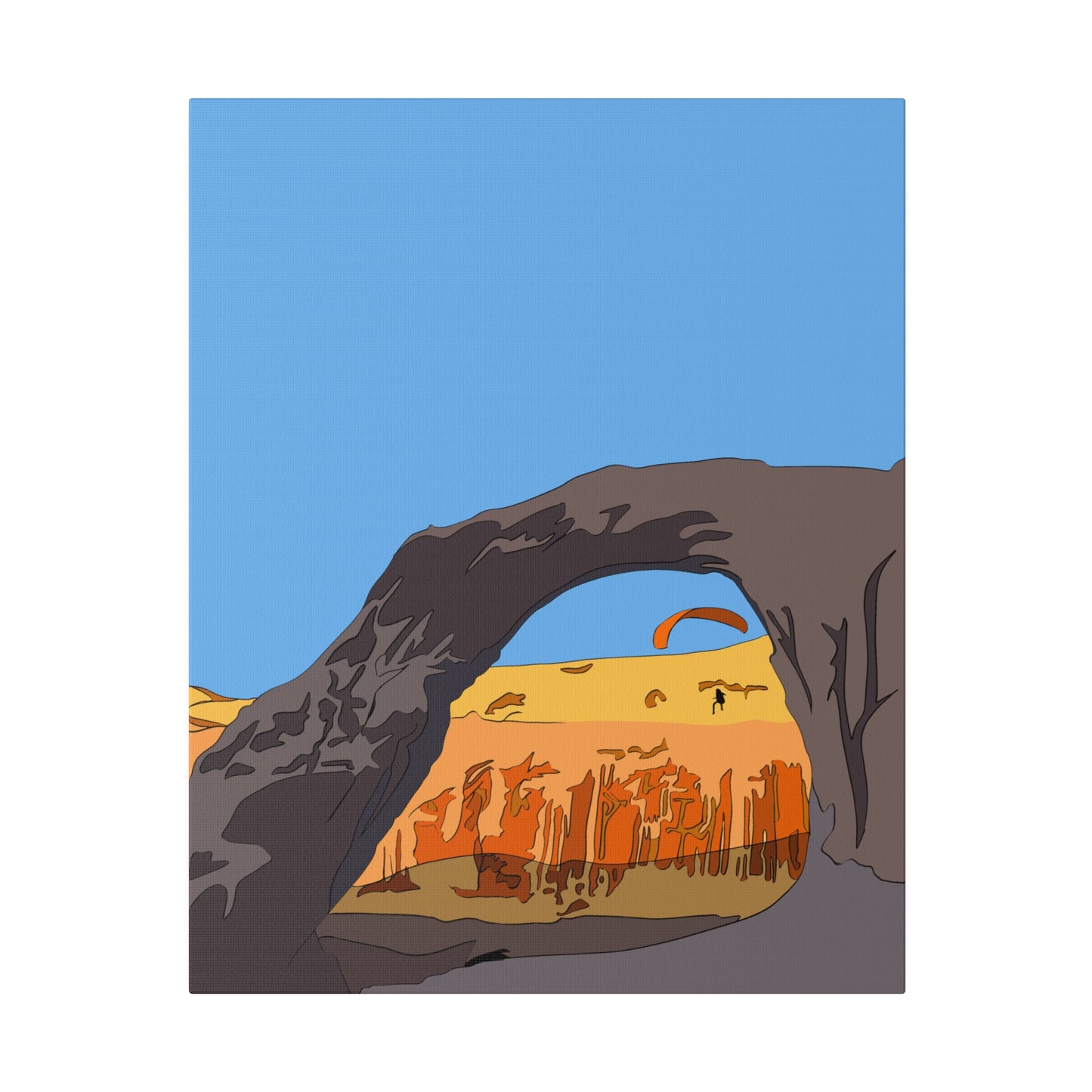 Corona Arch, Moab, Utah - Matte Canvas, Stretched, 0.75"