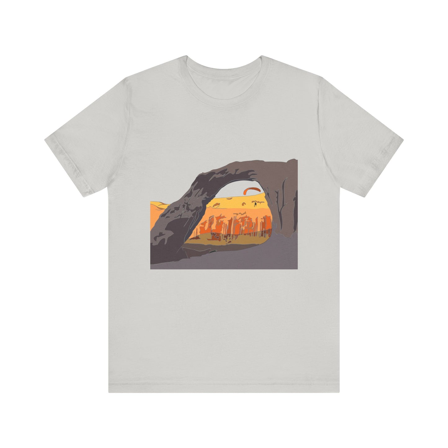 Corona Arch, Moab, Utah - Unisex Jersey Short Sleeve Tee
