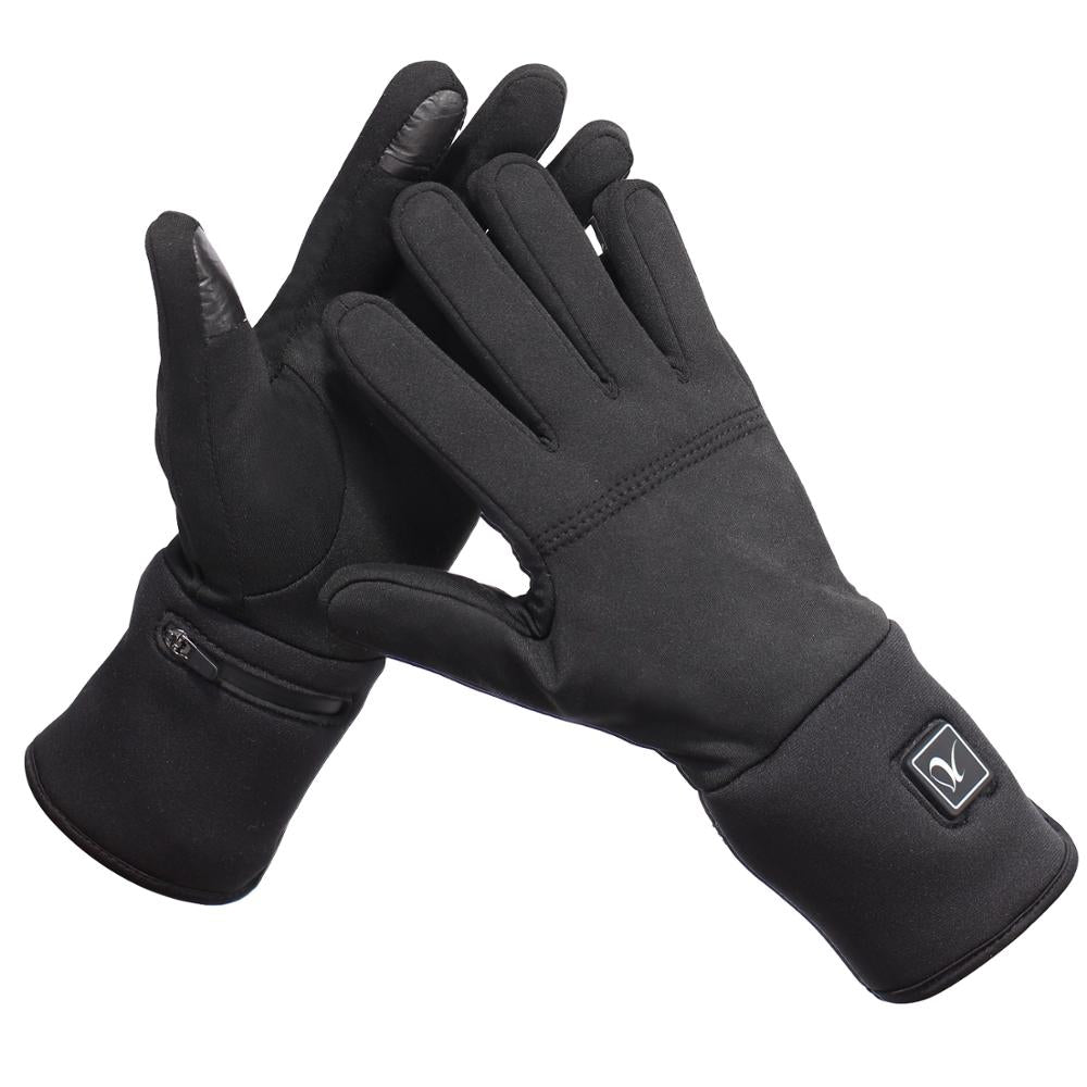 Day Wolf Heated Gloves Mitten's Women's Winter Ski Motorcycle Gloves For Men Outdoor Cycle Hunting Rechargeable Thermal