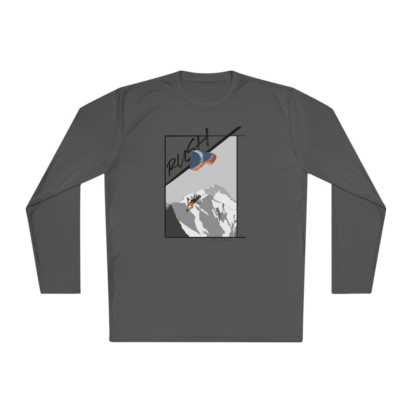 RUSH Mini Wing Unisex Lightweight Long Sleeve Tee