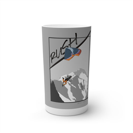 "Rush" Speed Flying - Conical Coffee Mugs (3oz, 8oz, 12oz)