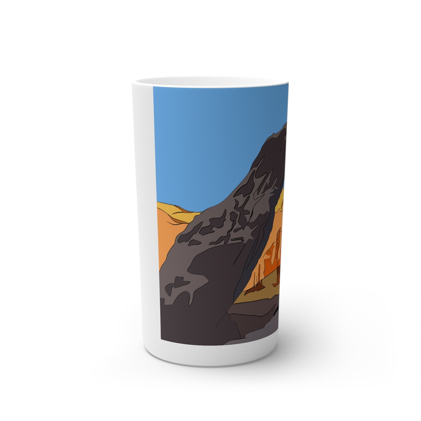 Corona Arch - Conical Coffee Mugs (3oz, 8oz, 12oz)