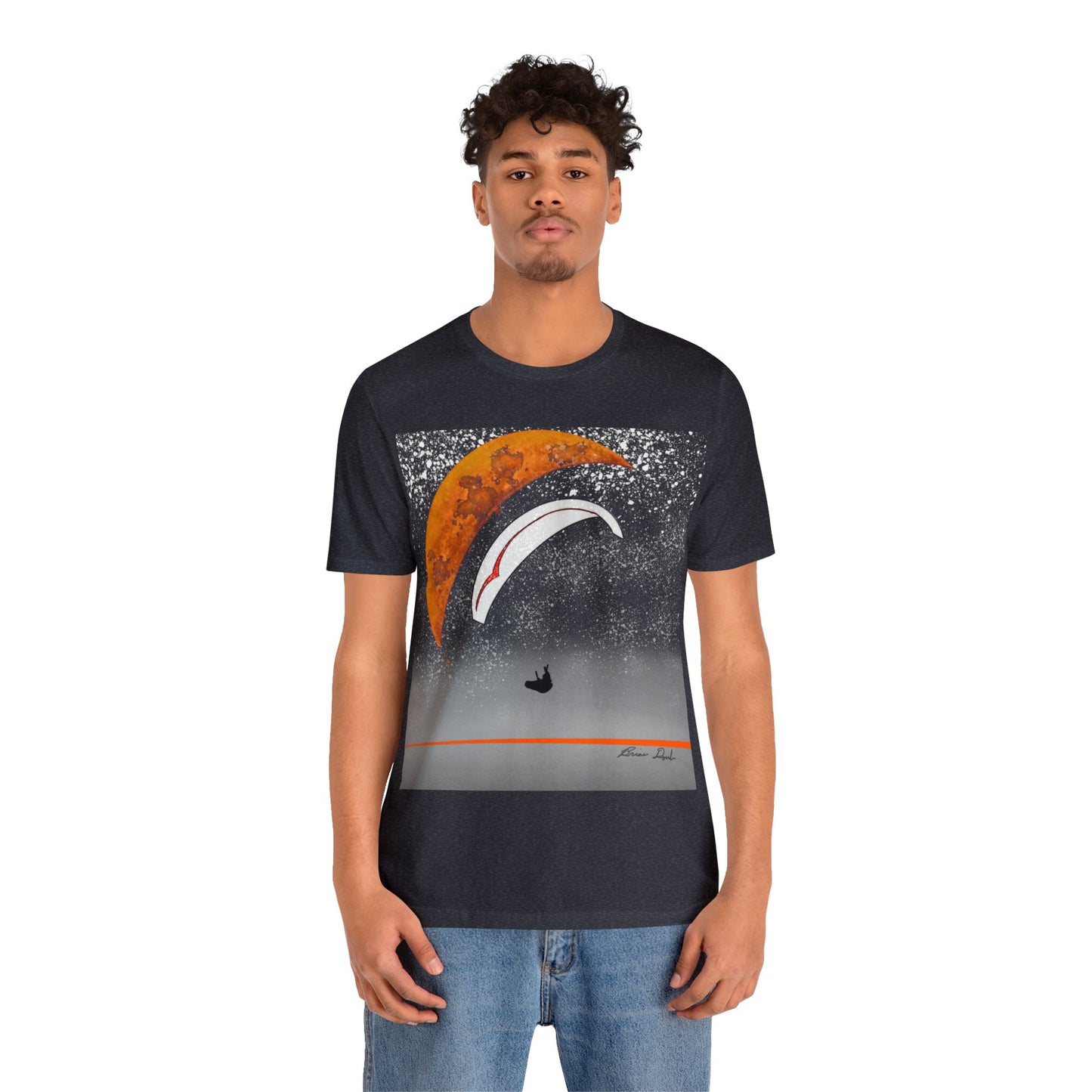 Celestial Paragliding - Unisex Jersey Short Sleeve Tee