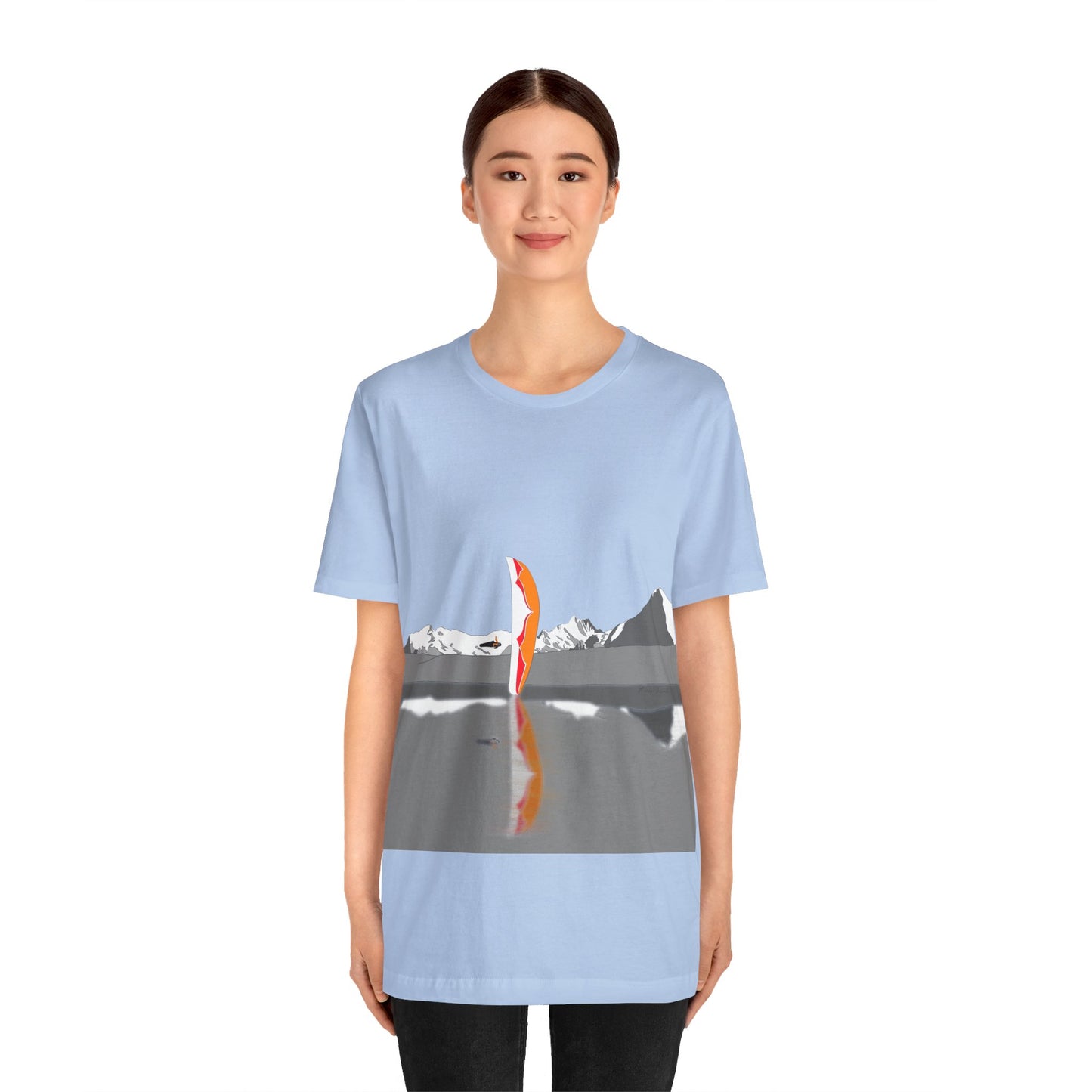 Death Spiral Paragliding - Unisex Jersey Short Sleeve Tee