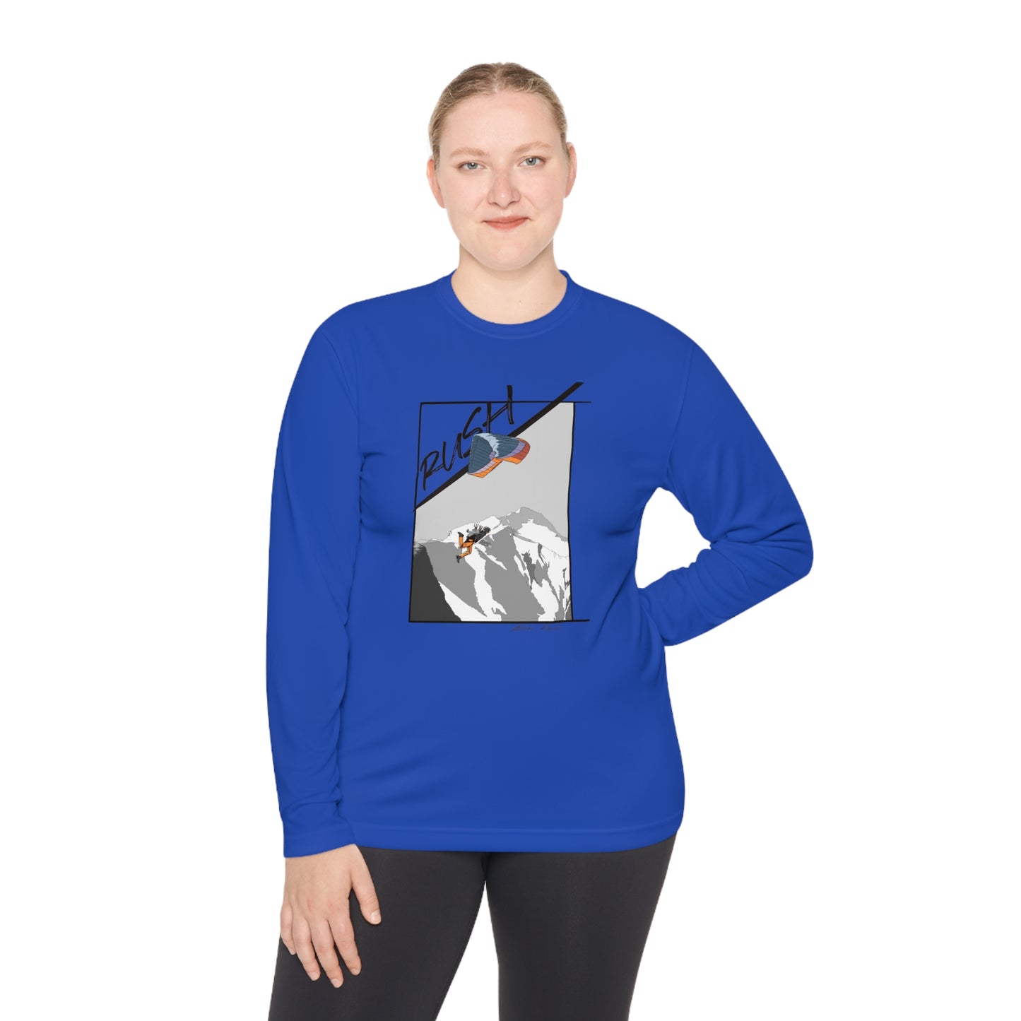 RUSH Mini Wing Unisex Lightweight Long Sleeve Tee