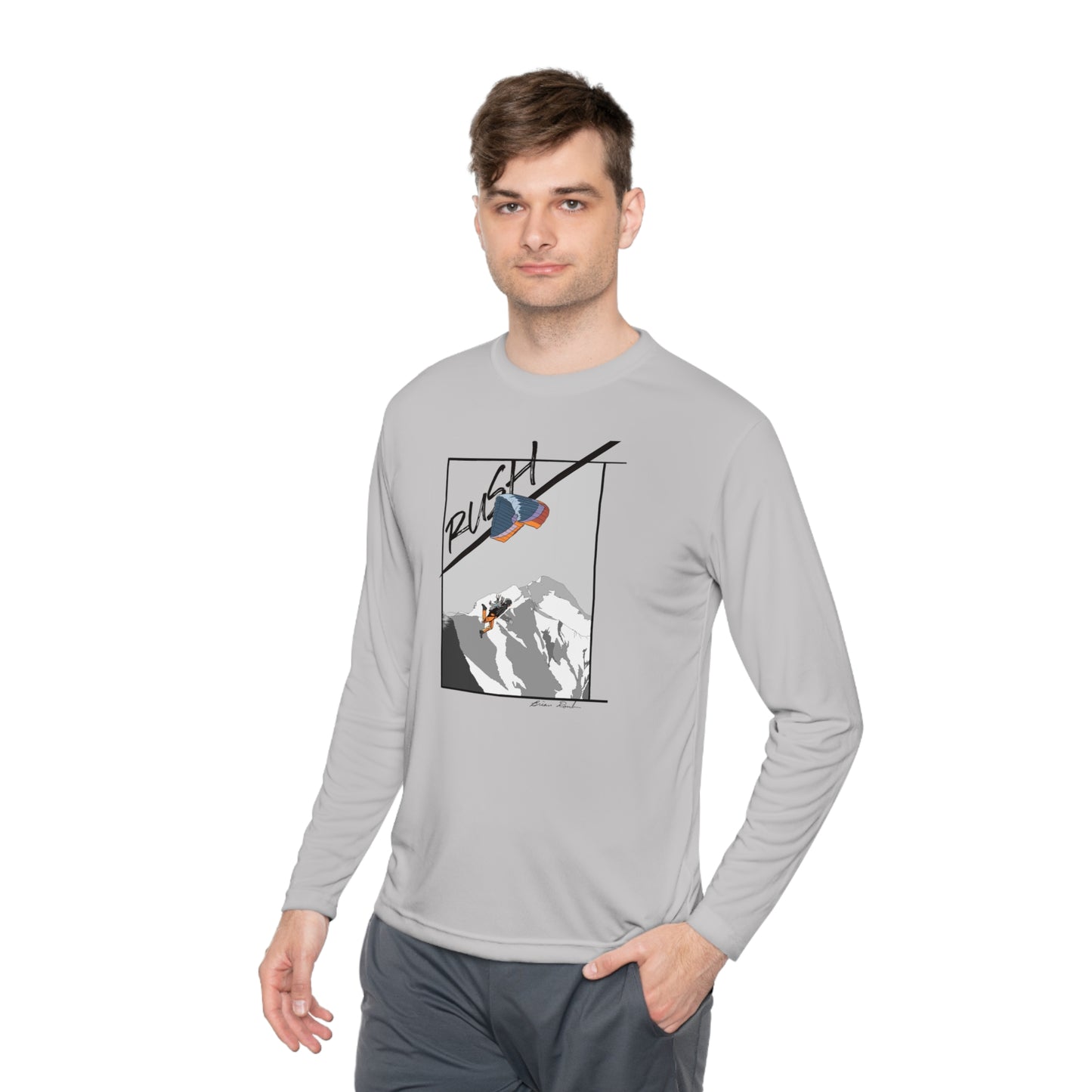 RUSH Mini Wing Unisex Lightweight Long Sleeve Tee