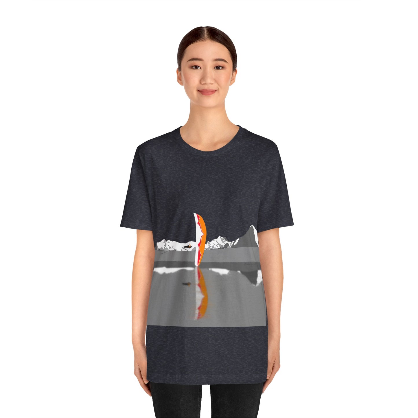 Death Spiral Paragliding - Unisex Jersey Short Sleeve Tee