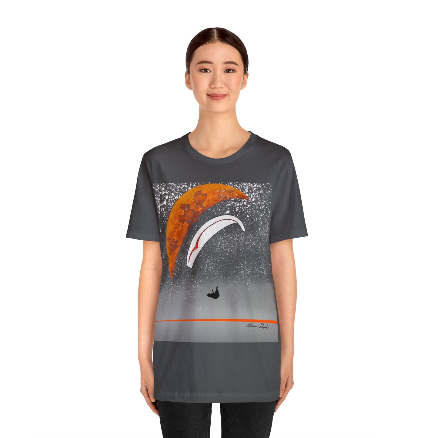 Celestial Paragliding - Unisex Jersey Short Sleeve Tee