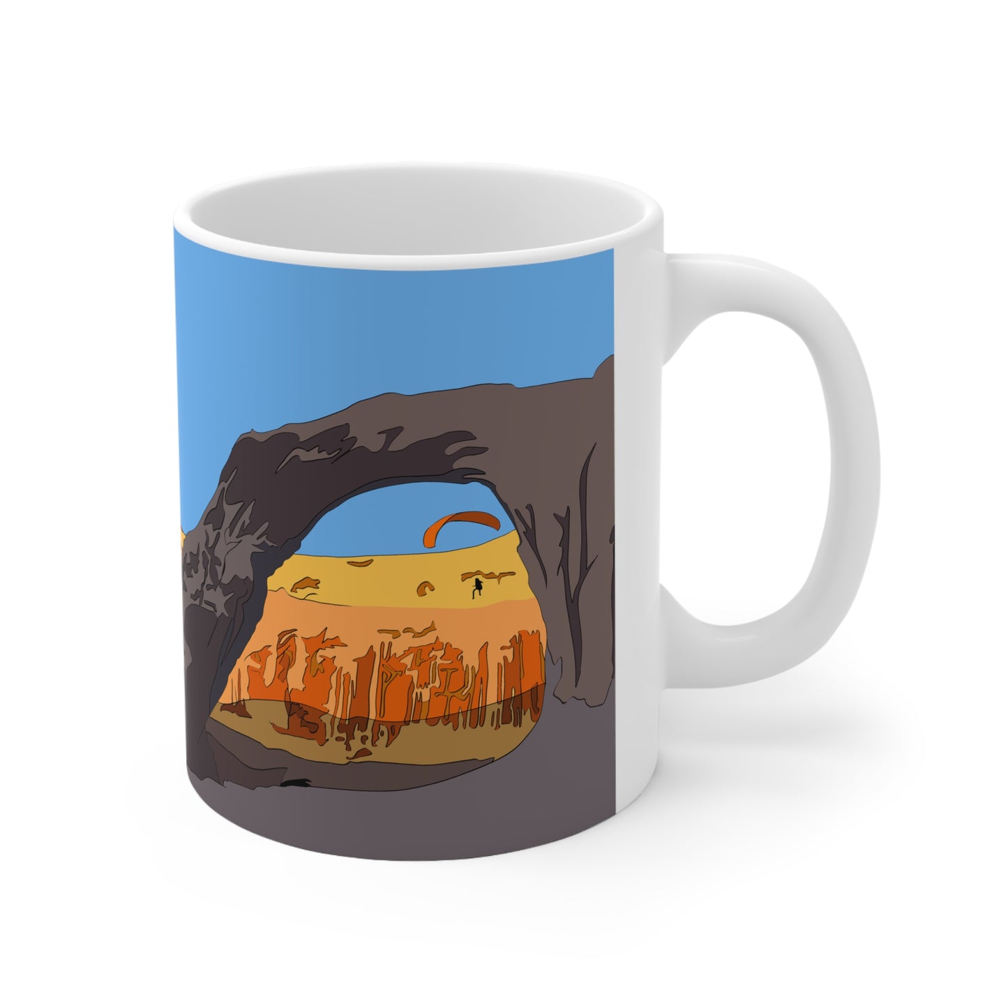 Corona Arch, Moab, Utah - Ceramic Mug 11oz