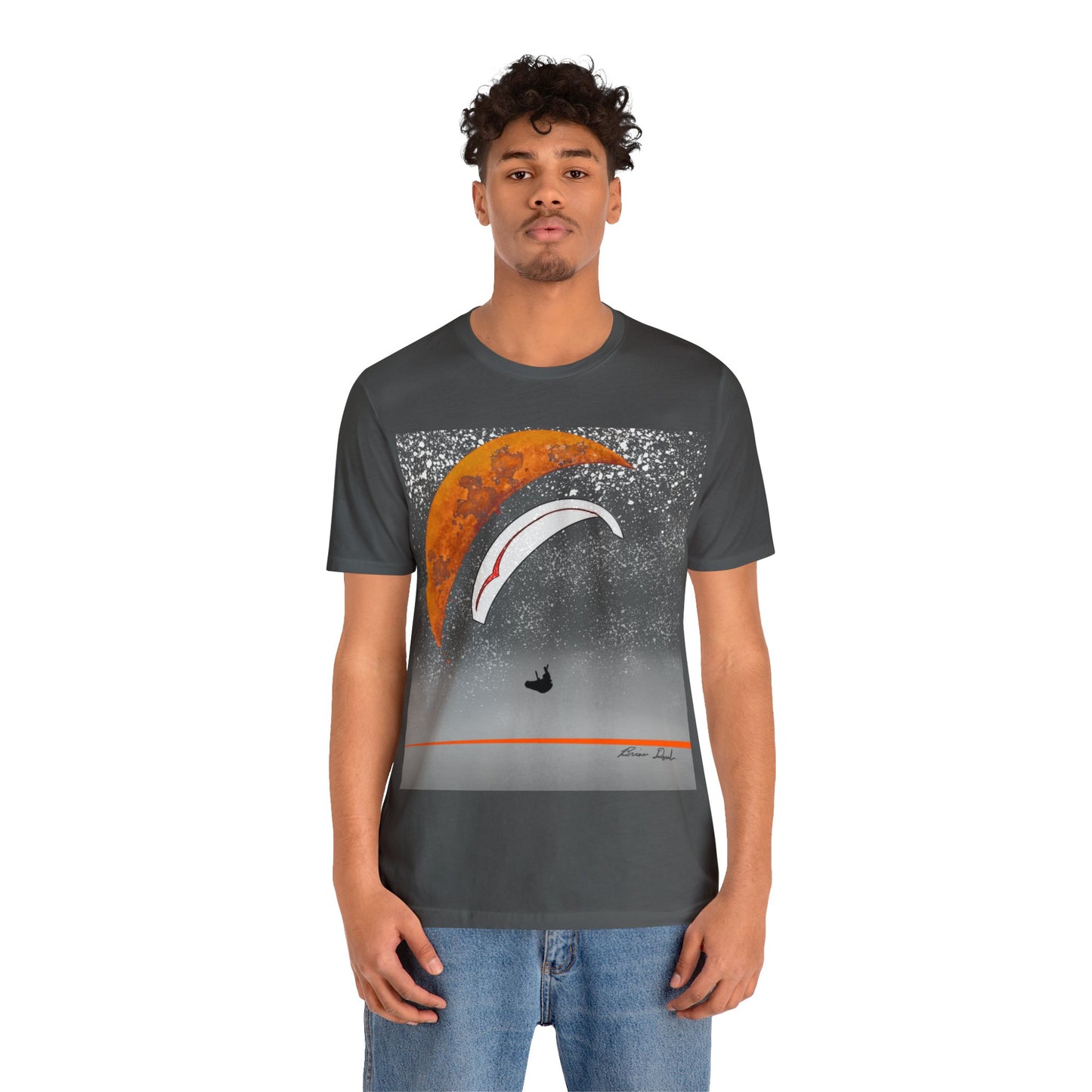 Celestial Paragliding - Unisex Jersey Short Sleeve Tee