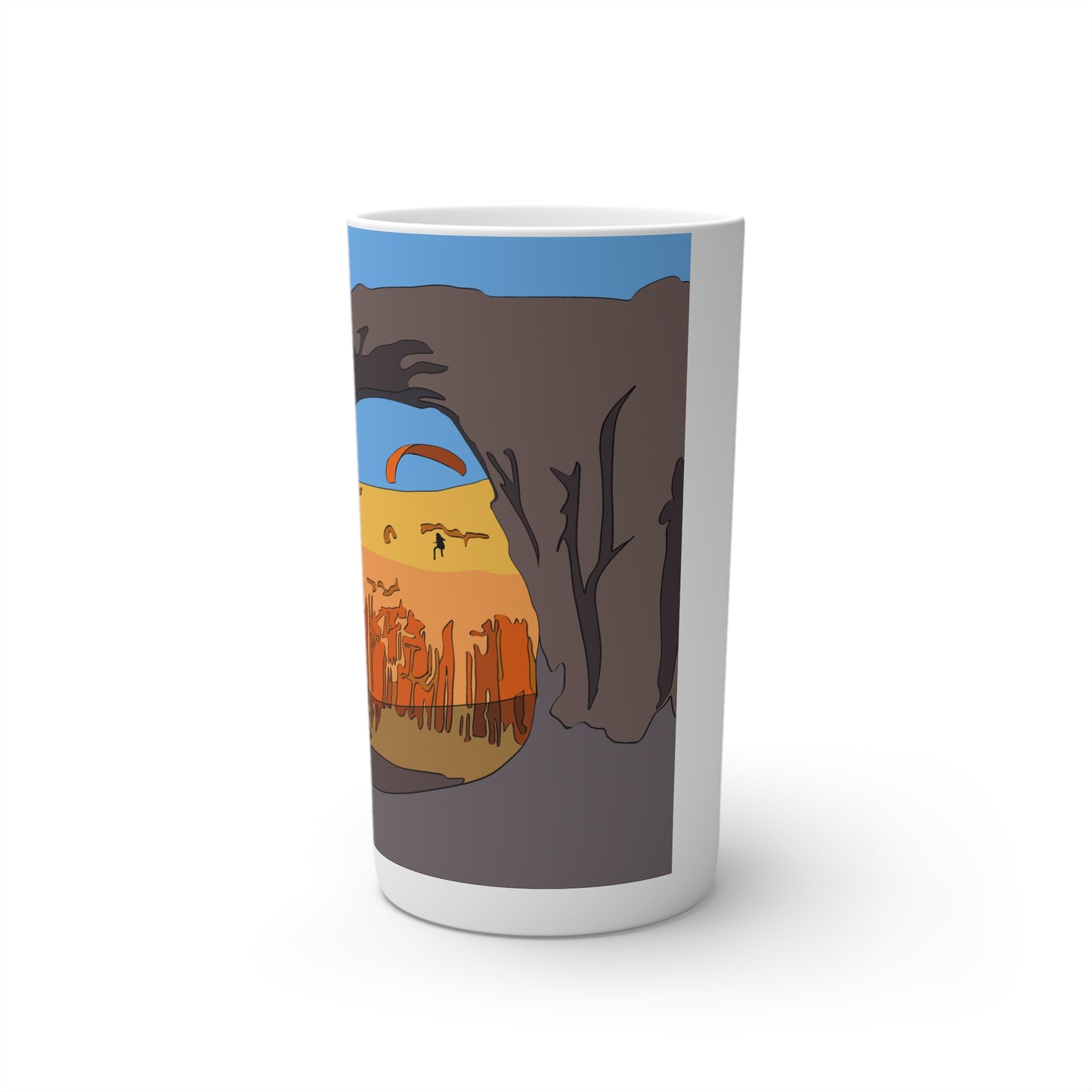 Corona Arch - Conical Coffee Mugs (3oz, 8oz, 12oz)