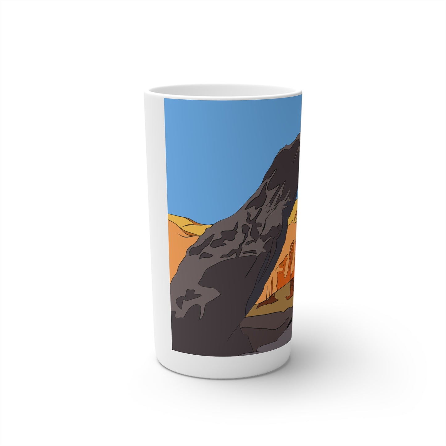 Corona Arch - Conical Coffee Mugs (3oz, 8oz, 12oz)