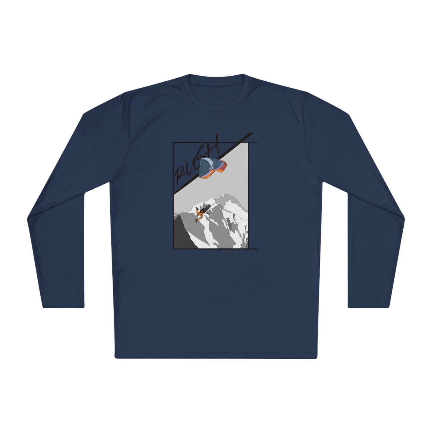 RUSH Mini Wing Unisex Lightweight Long Sleeve Tee