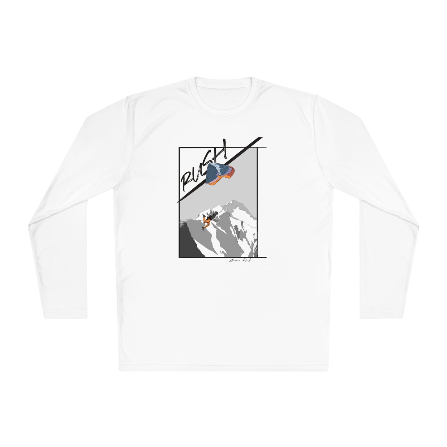 RUSH Mini Wing Unisex Lightweight Long Sleeve Tee