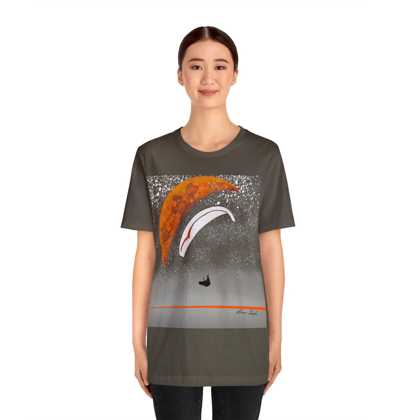 Celestial Paragliding - Unisex Jersey Short Sleeve Tee