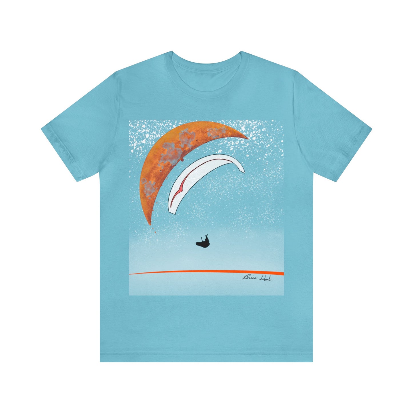 Celestial Paragliding - Unisex Jersey Short Sleeve Tee