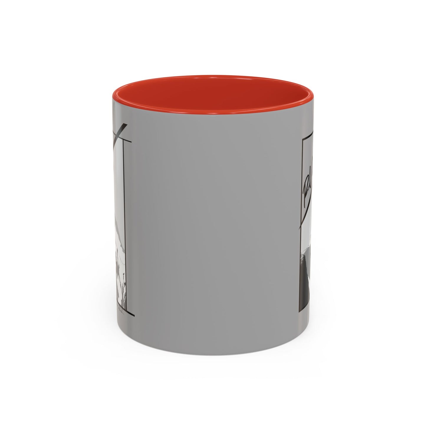 Lt Gray "Rush" Speed Flying - Accent Coffee Mug, 11oz