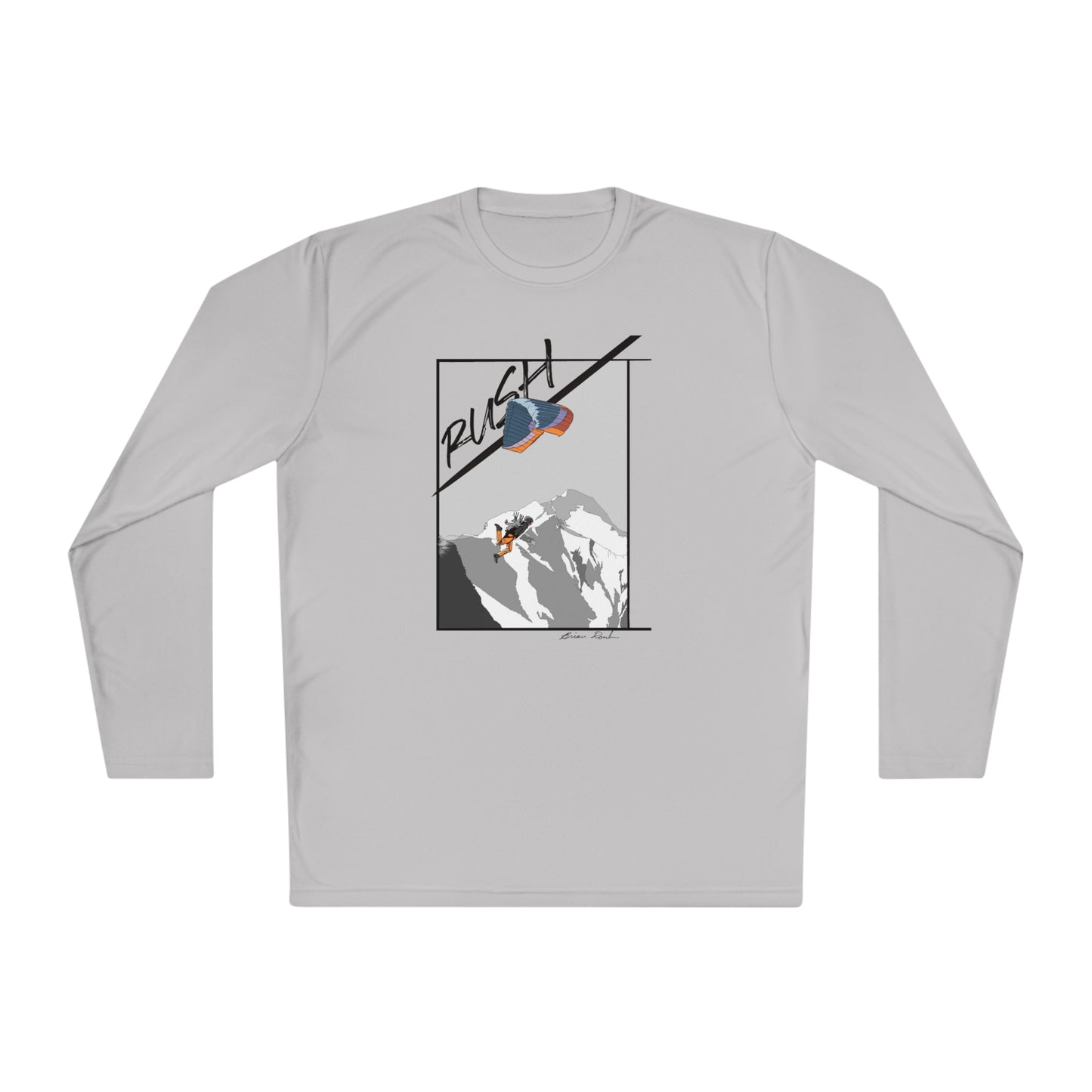 RUSH Mini Wing Unisex Lightweight Long Sleeve Tee