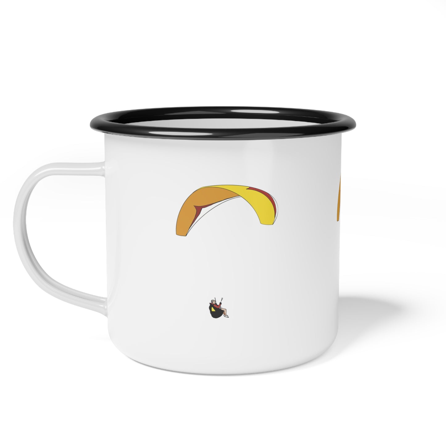 Yellow Paraglider Mug