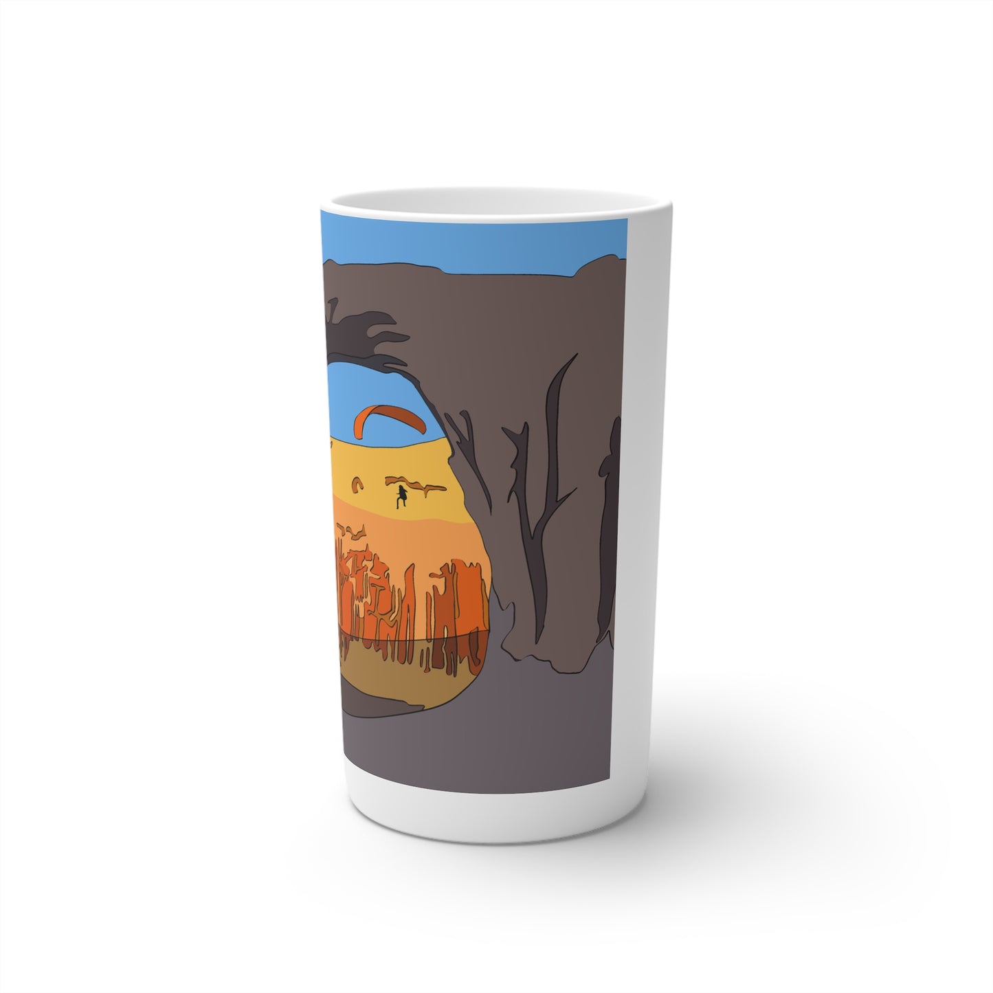 Corona Arch - Conical Coffee Mugs (3oz, 8oz, 12oz)