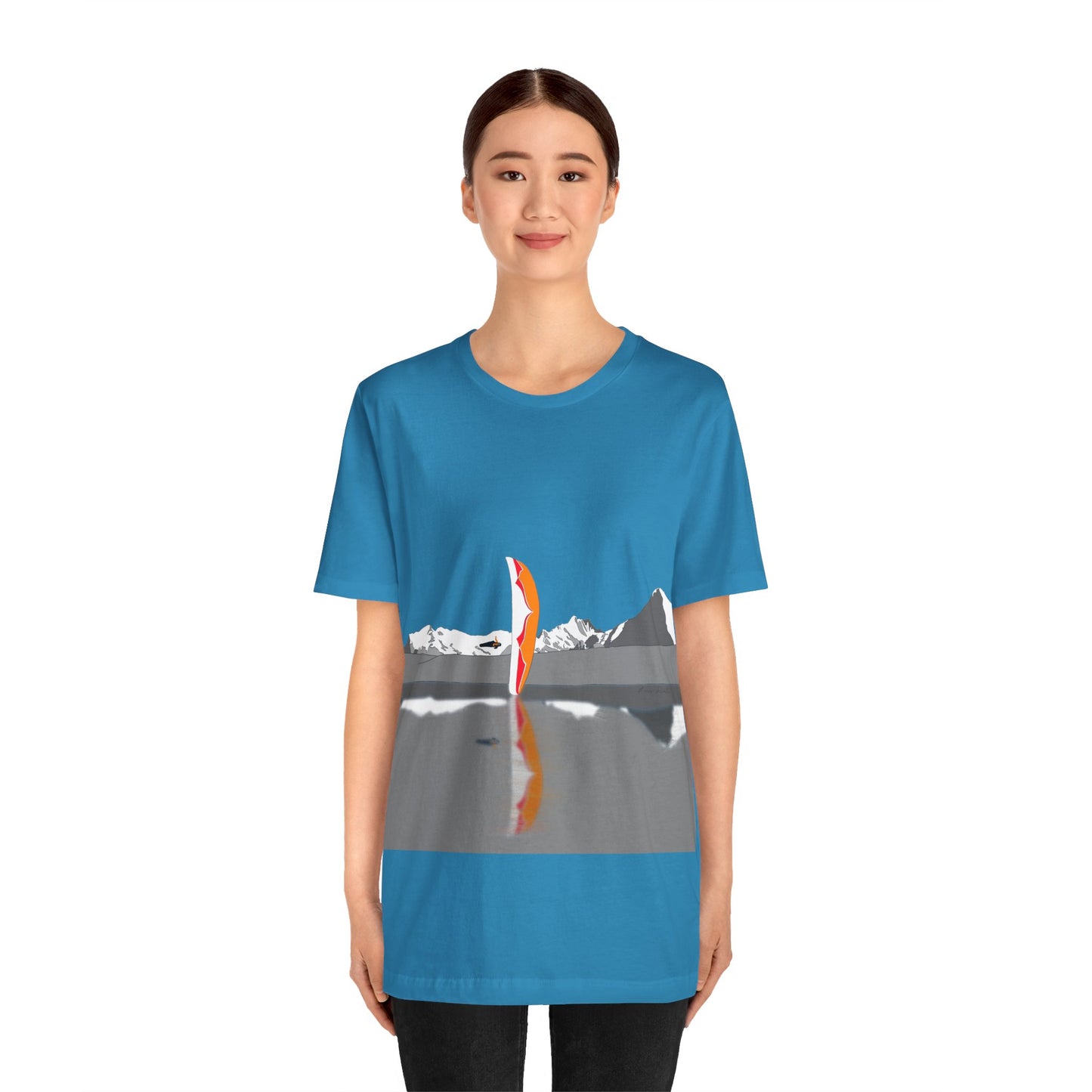 Death Spiral Paragliding - Unisex Jersey Short Sleeve Tee