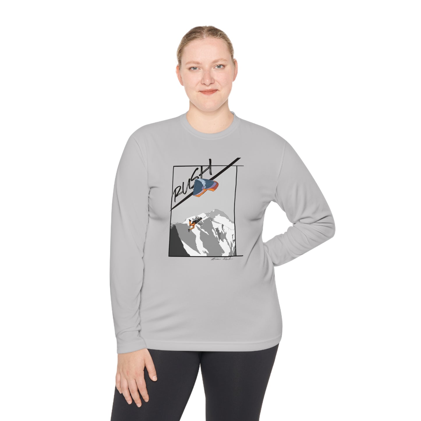 RUSH Mini Wing Unisex Lightweight Long Sleeve Tee