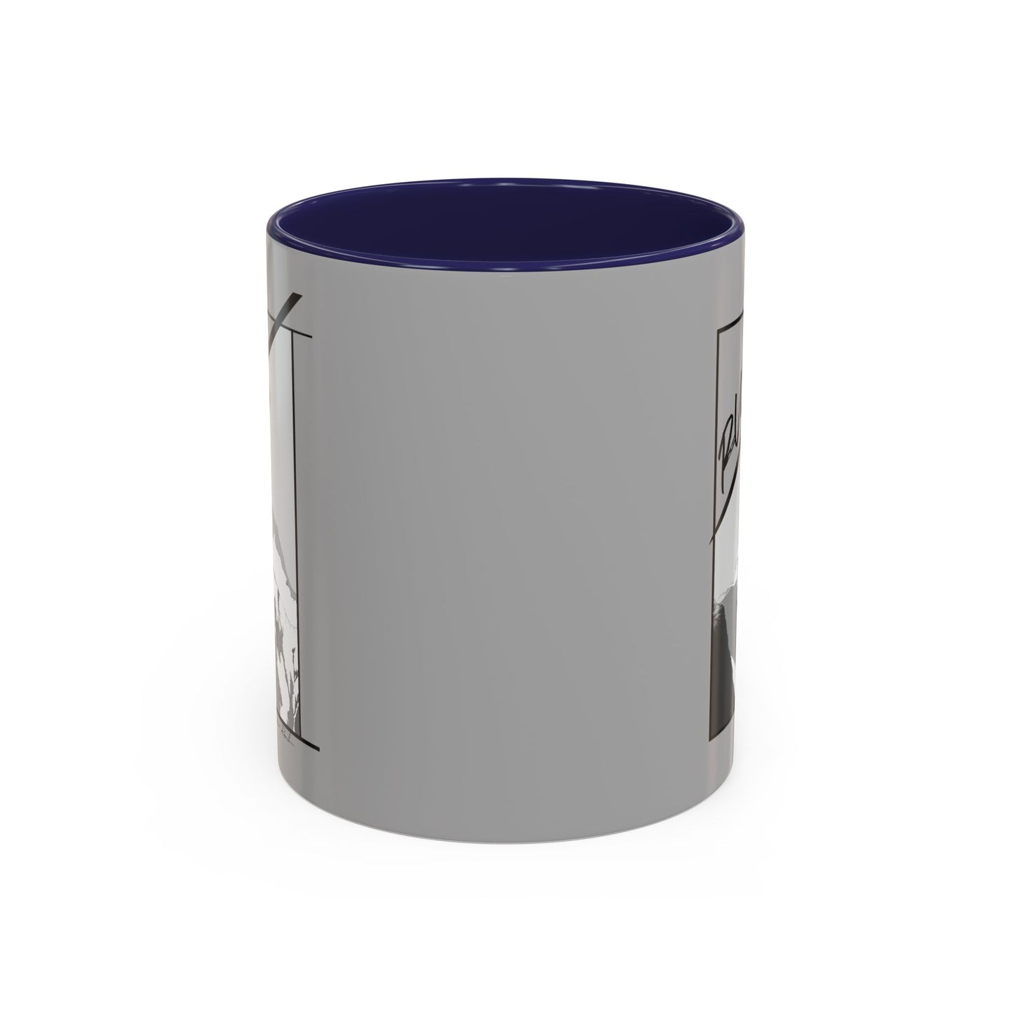 Lt Gray "Rush" Speed Flying - Accent Coffee Mug, 11oz