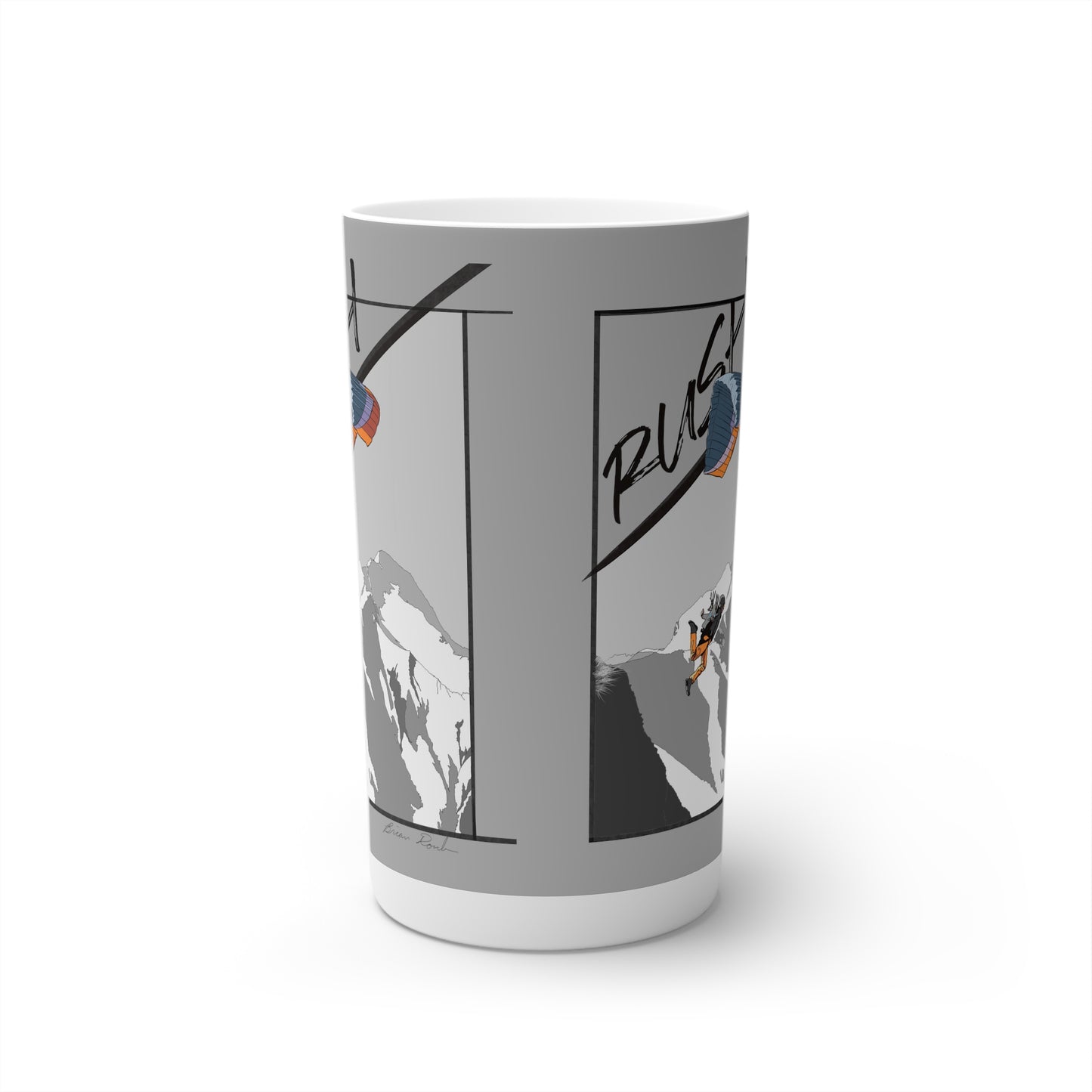 "Rush" Speed Flying - Conical Coffee Mugs (3oz, 8oz, 12oz)