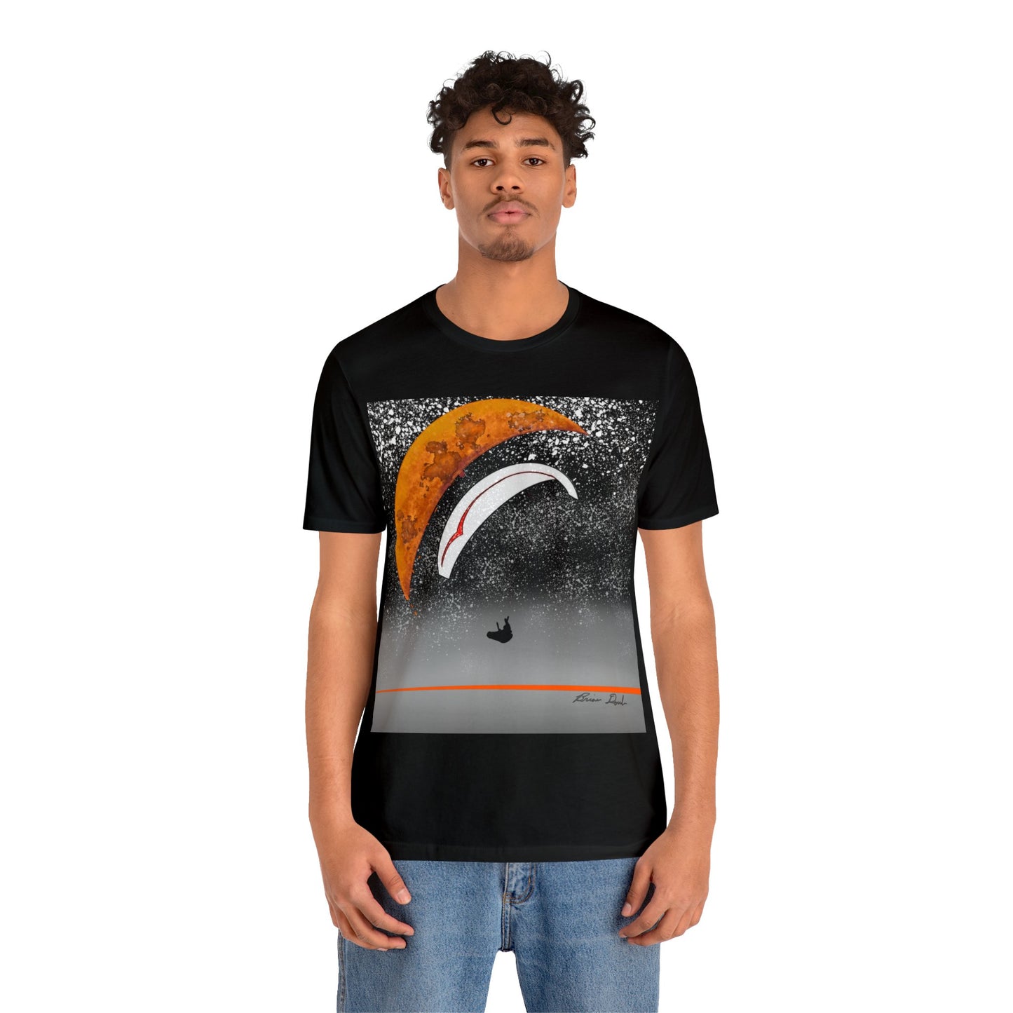 Celestial Paragliding - Unisex Jersey Short Sleeve Tee