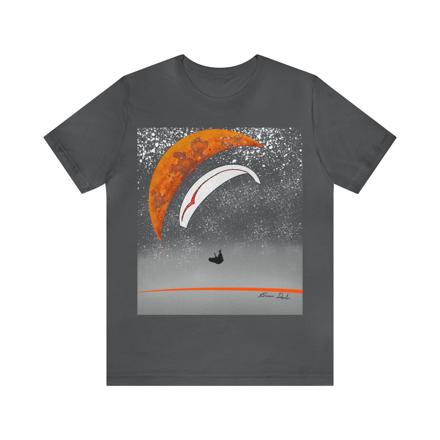 Celestial Paragliding - Unisex Jersey Short Sleeve Tee