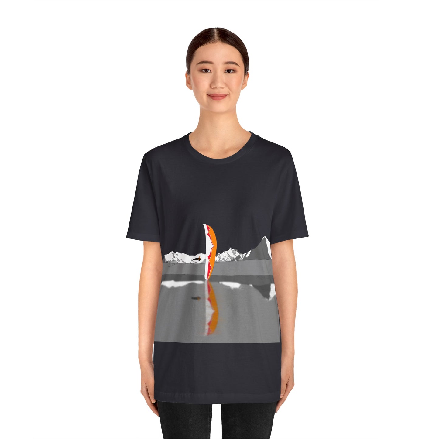 Death Spiral Paragliding - Unisex Jersey Short Sleeve Tee