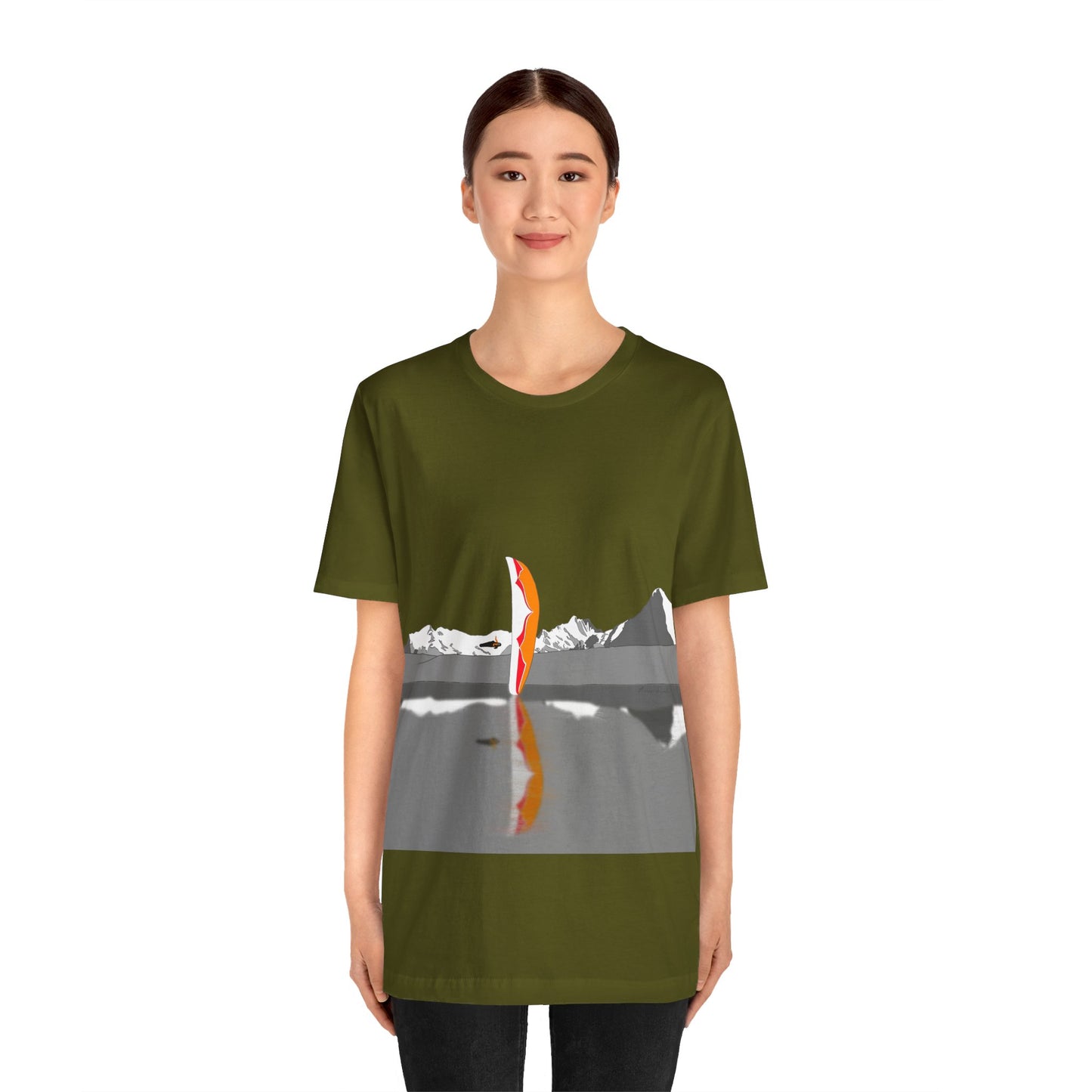 Death Spiral Paragliding - Unisex Jersey Short Sleeve Tee