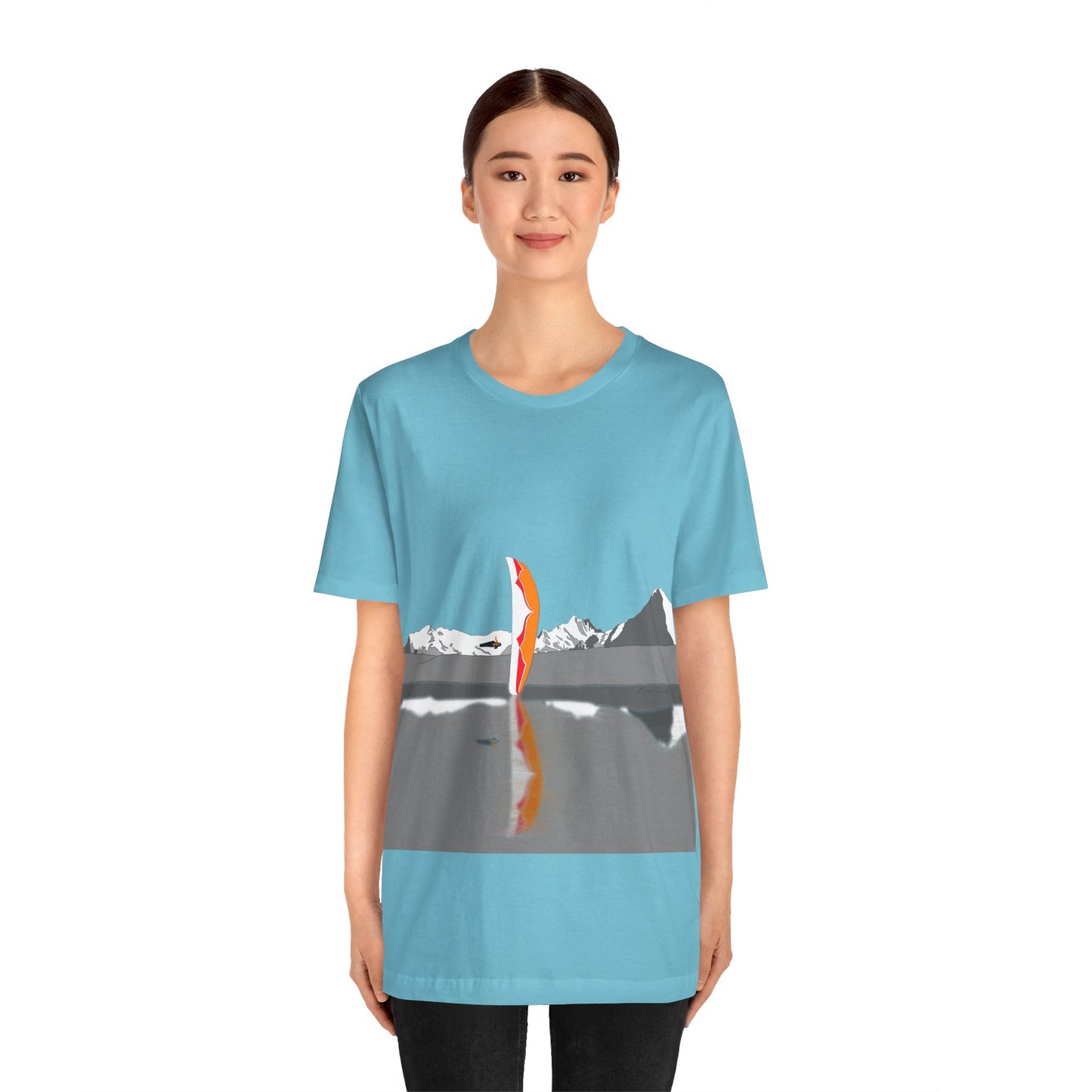 Death Spiral Paragliding - Unisex Jersey Short Sleeve Tee