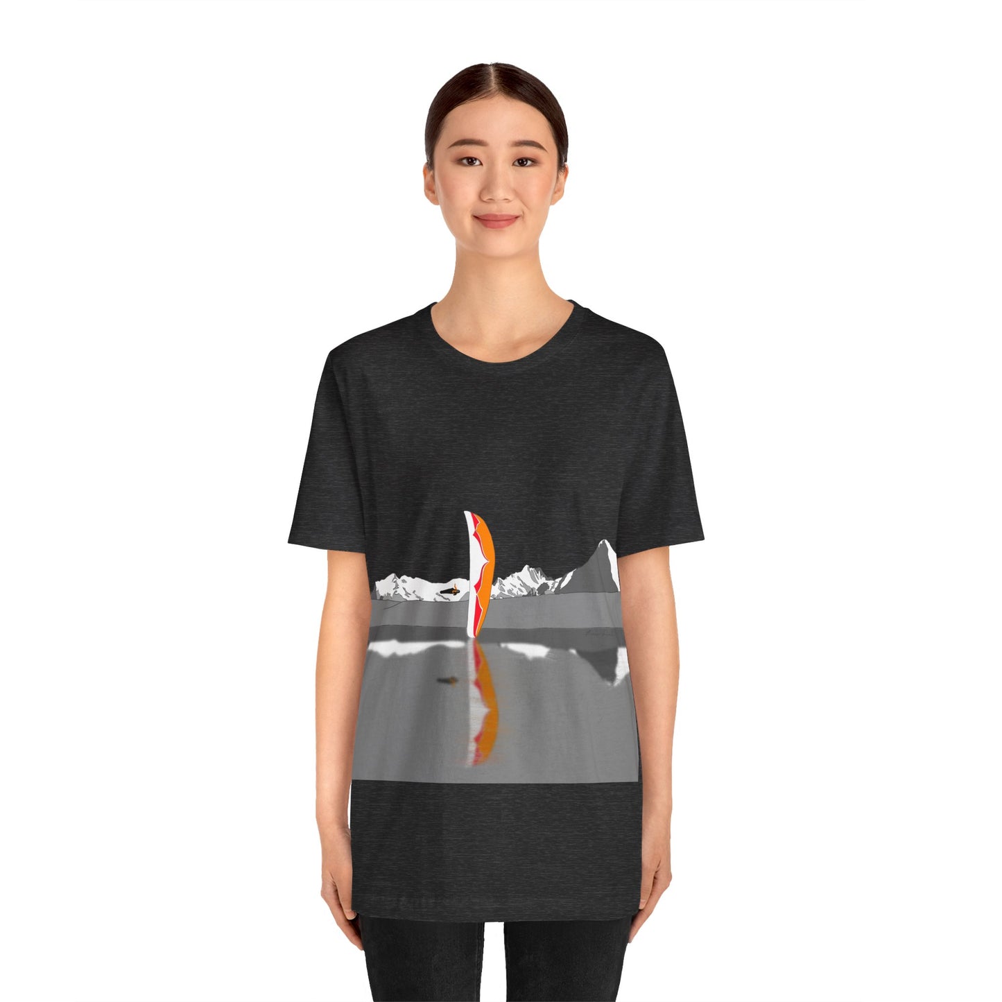 Death Spiral Paragliding - Unisex Jersey Short Sleeve Tee