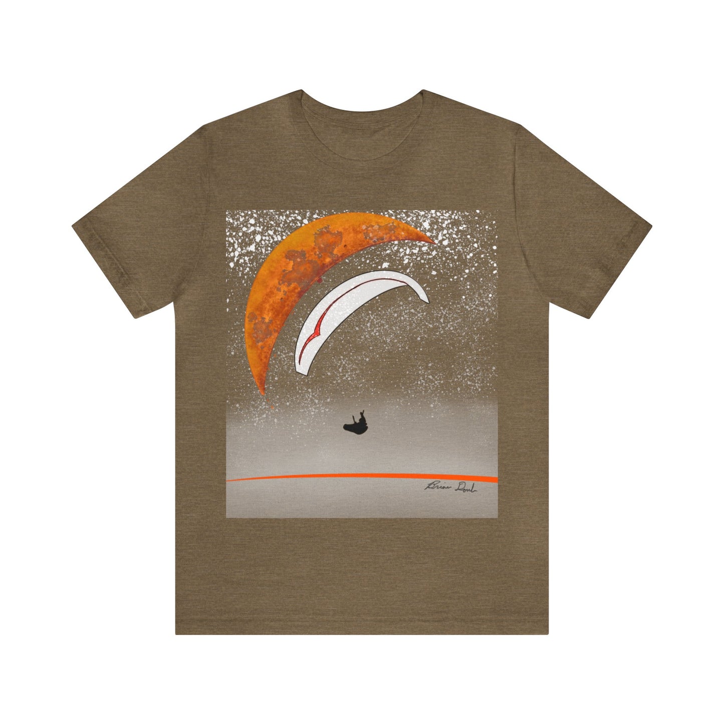 Celestial Paragliding - Unisex Jersey Short Sleeve Tee