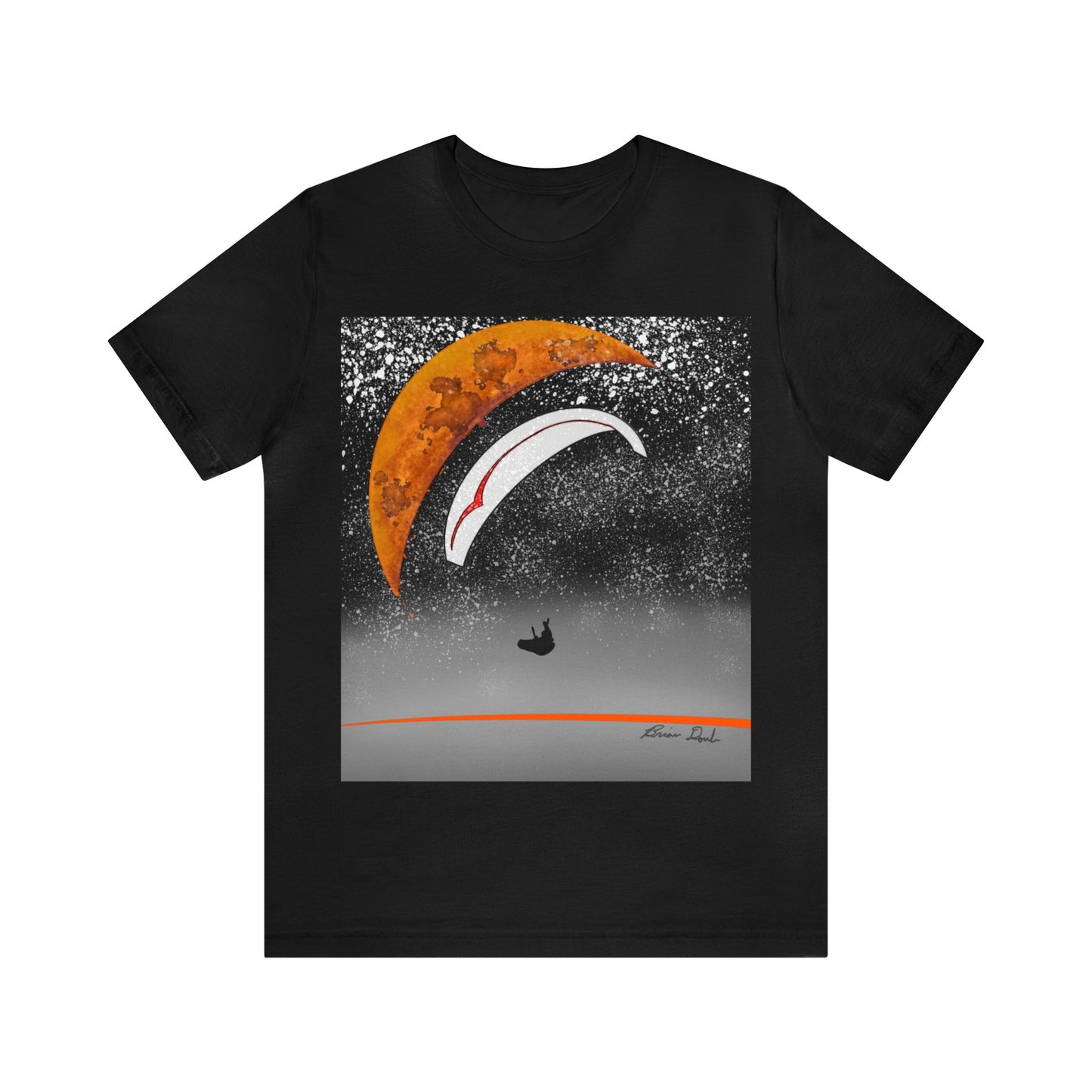 Celestial Paragliding - Unisex Jersey Short Sleeve Tee