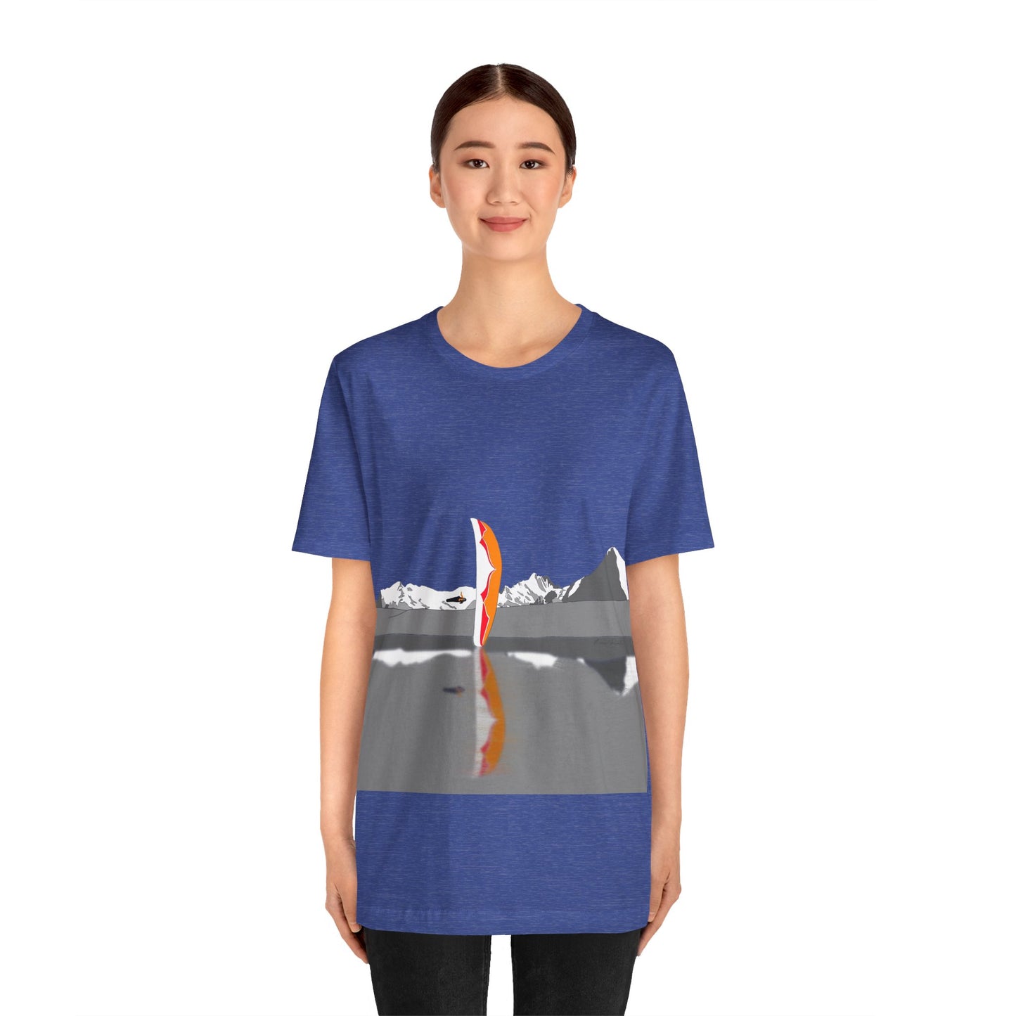 Death Spiral Paragliding - Unisex Jersey Short Sleeve Tee