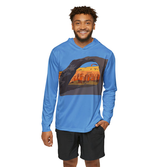 Corona Arch - Men's Sports Warmup Hoodie (AOP)